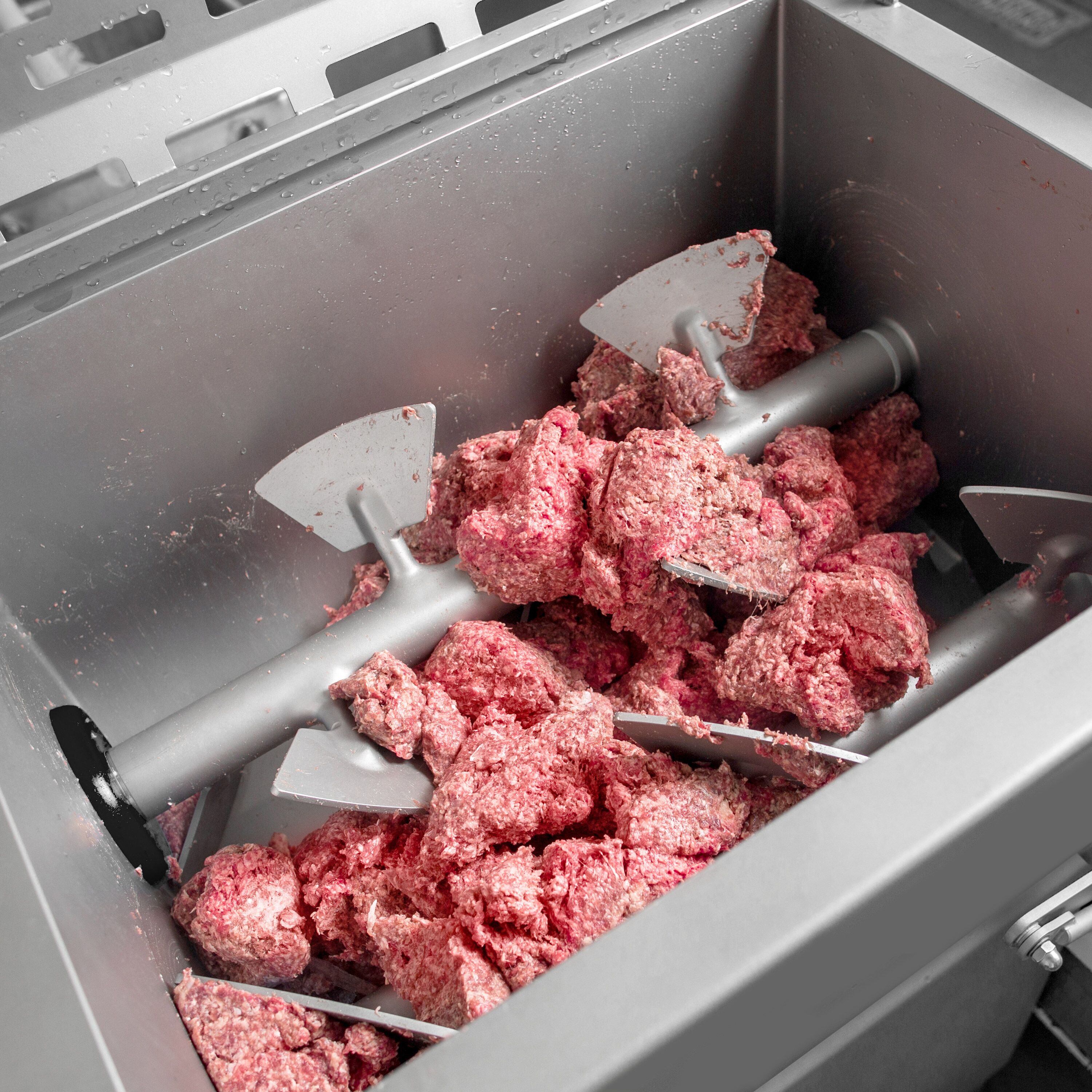 Electric Commercial Meat Mixer - 100kg - 2.2kW - Reverse Function