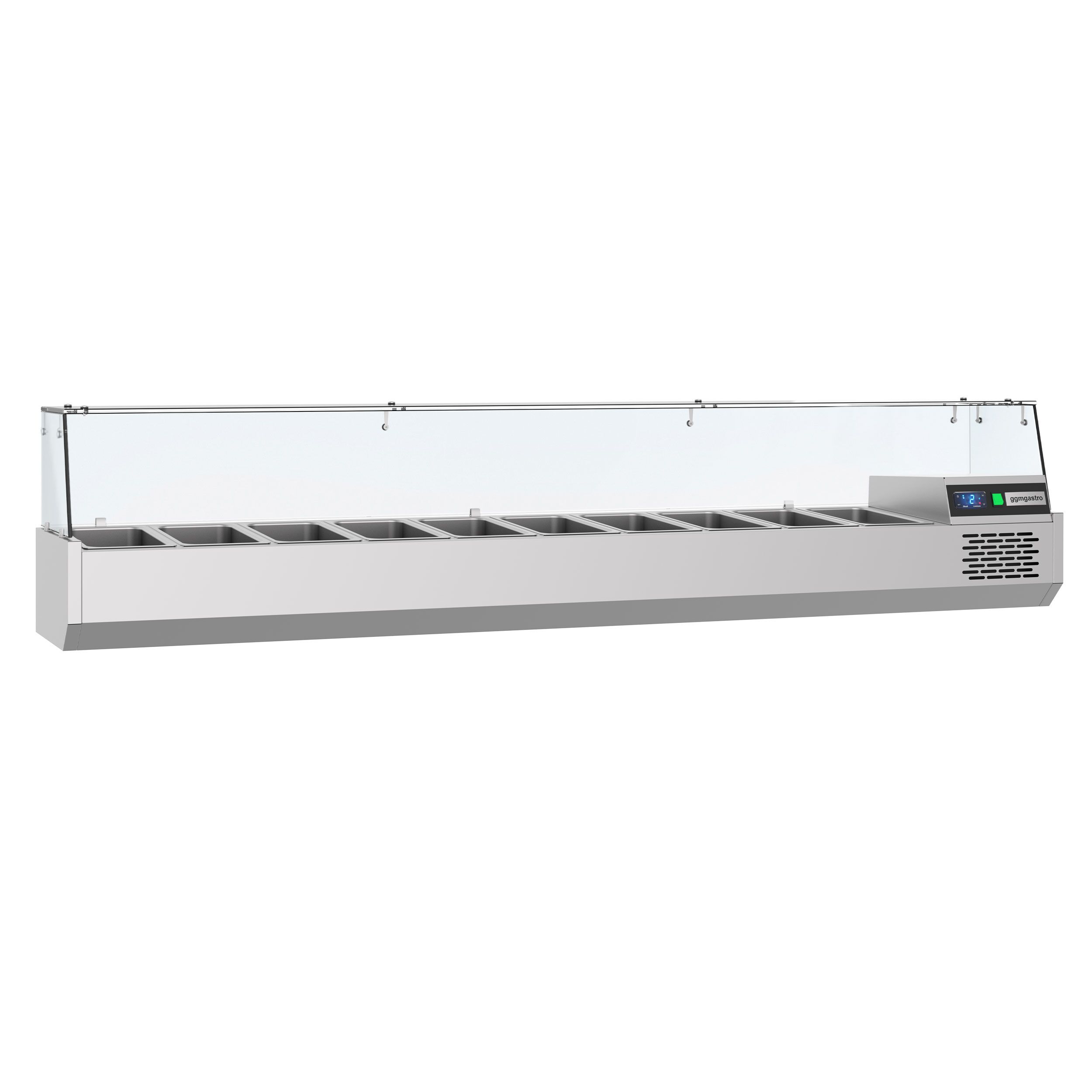 Vitrine Réfrigérée à Ingrédients PREMIUM - 2150x390mm - 10x GN 1/3