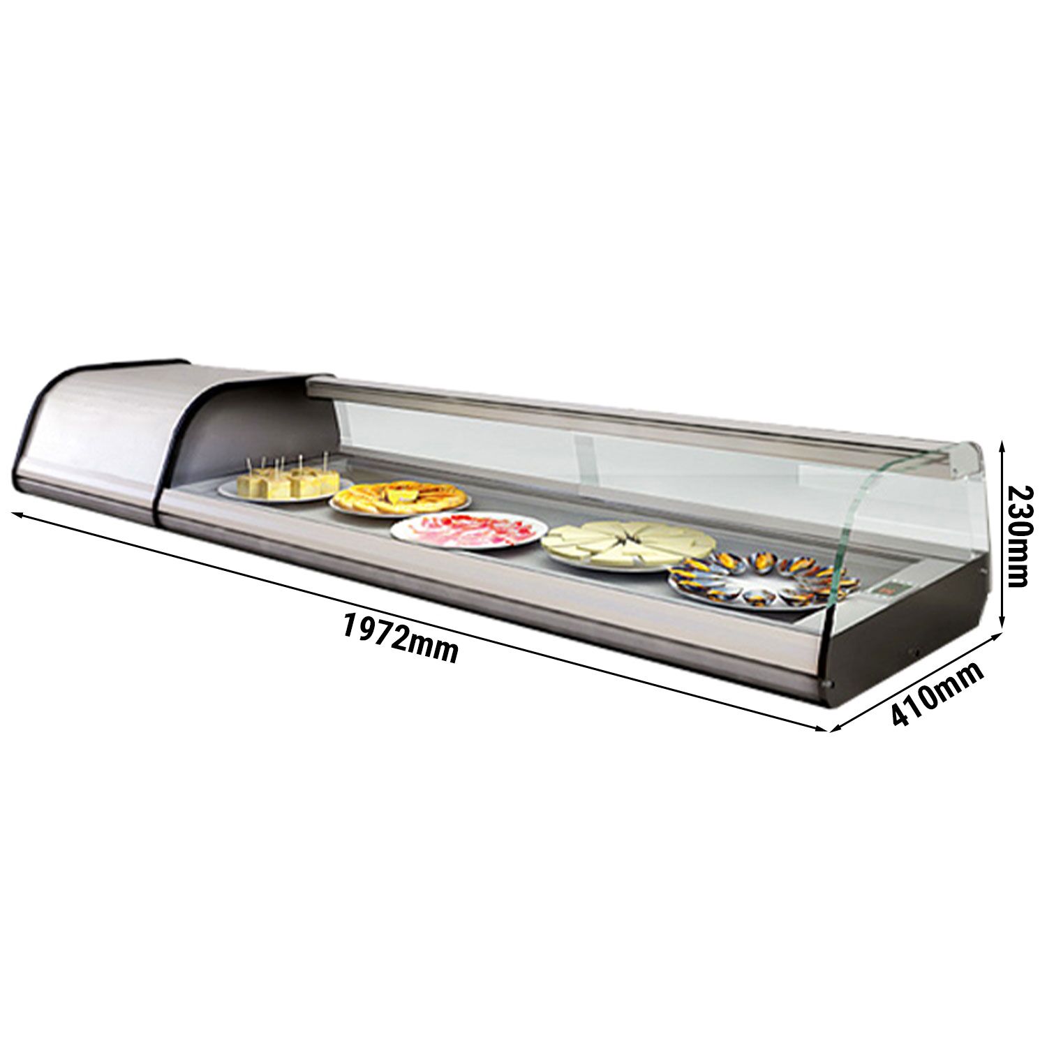 Vitrine Réfrigérée à Assiettes Premium PLUS
