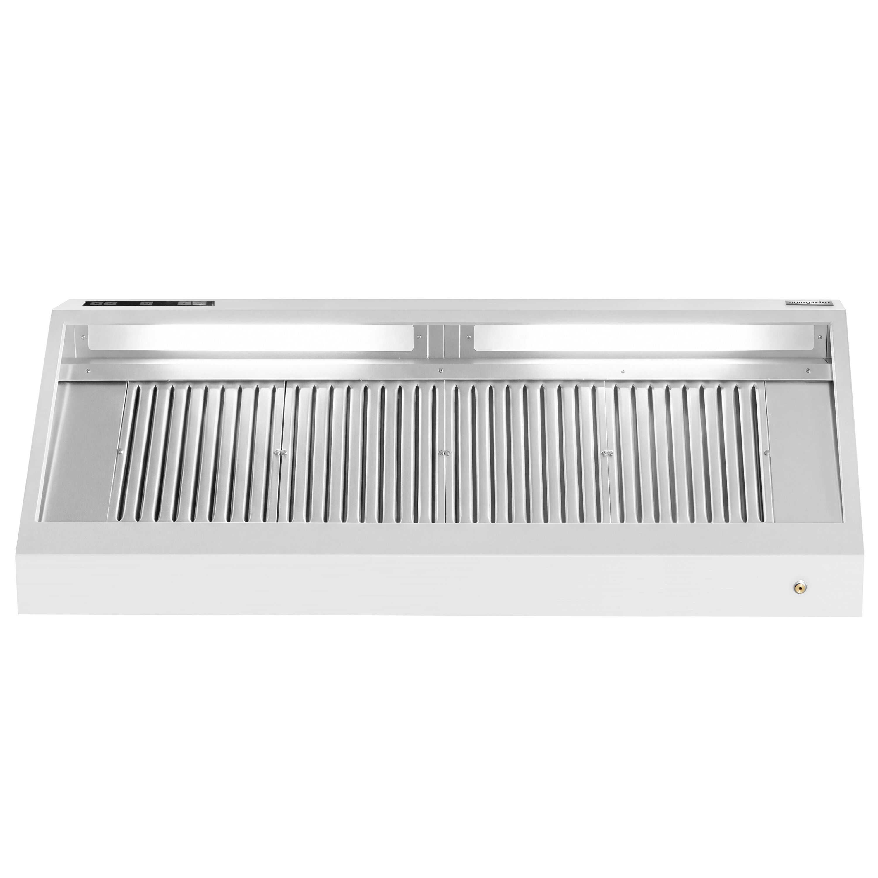 Hotte murale avec moteur – 2000 mm – régulateur, filtre et lampe