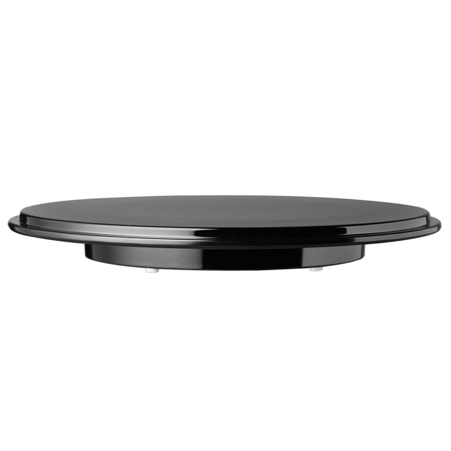 Plateau de présentation - Mélamine - Ø310mm - Noir - rond - Hauteur: 35mm
