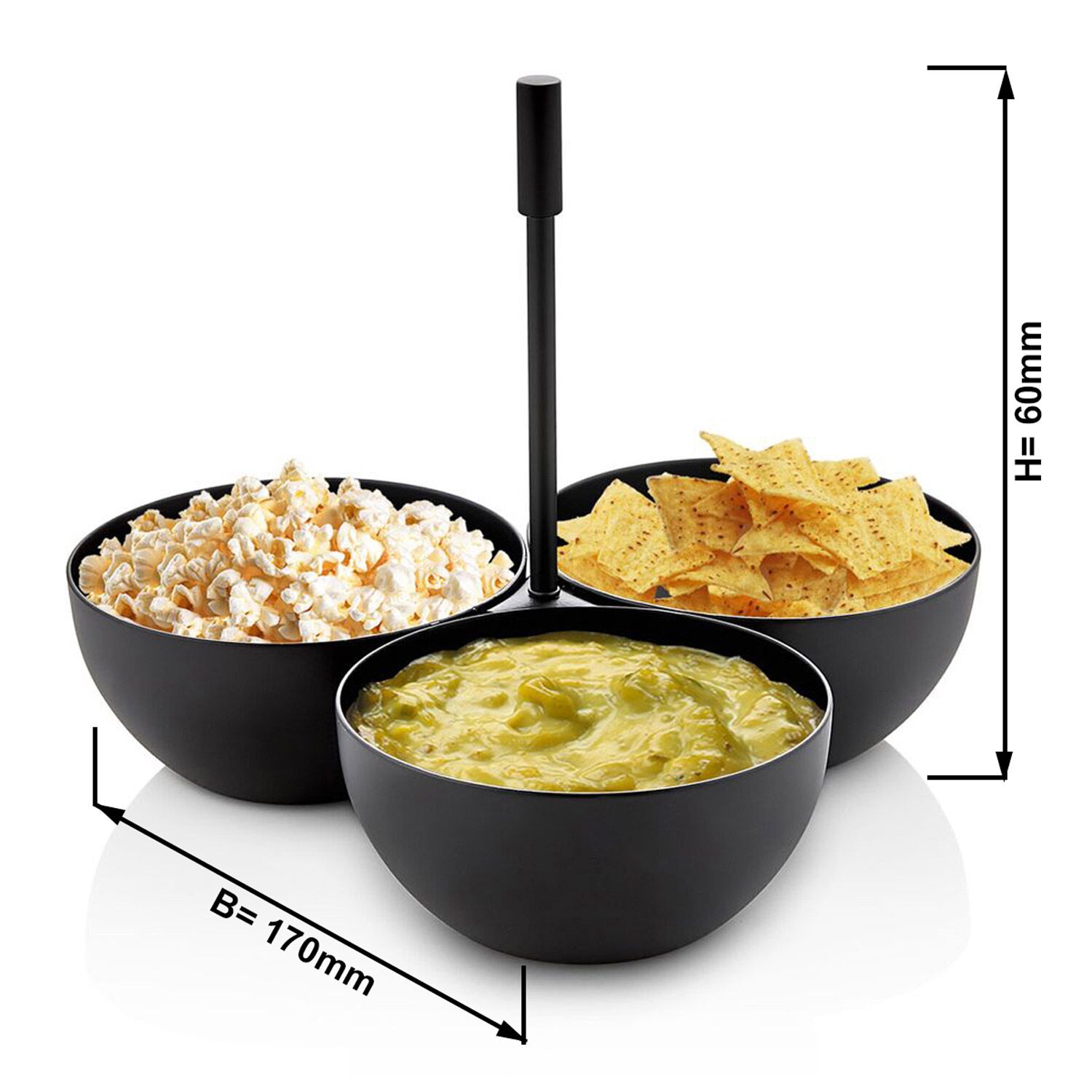 Set 3 Ciotole In Plastica Senza BPA - 3,3 Litri Ciascuna, Infrangibili E Impilabili - Foto 2