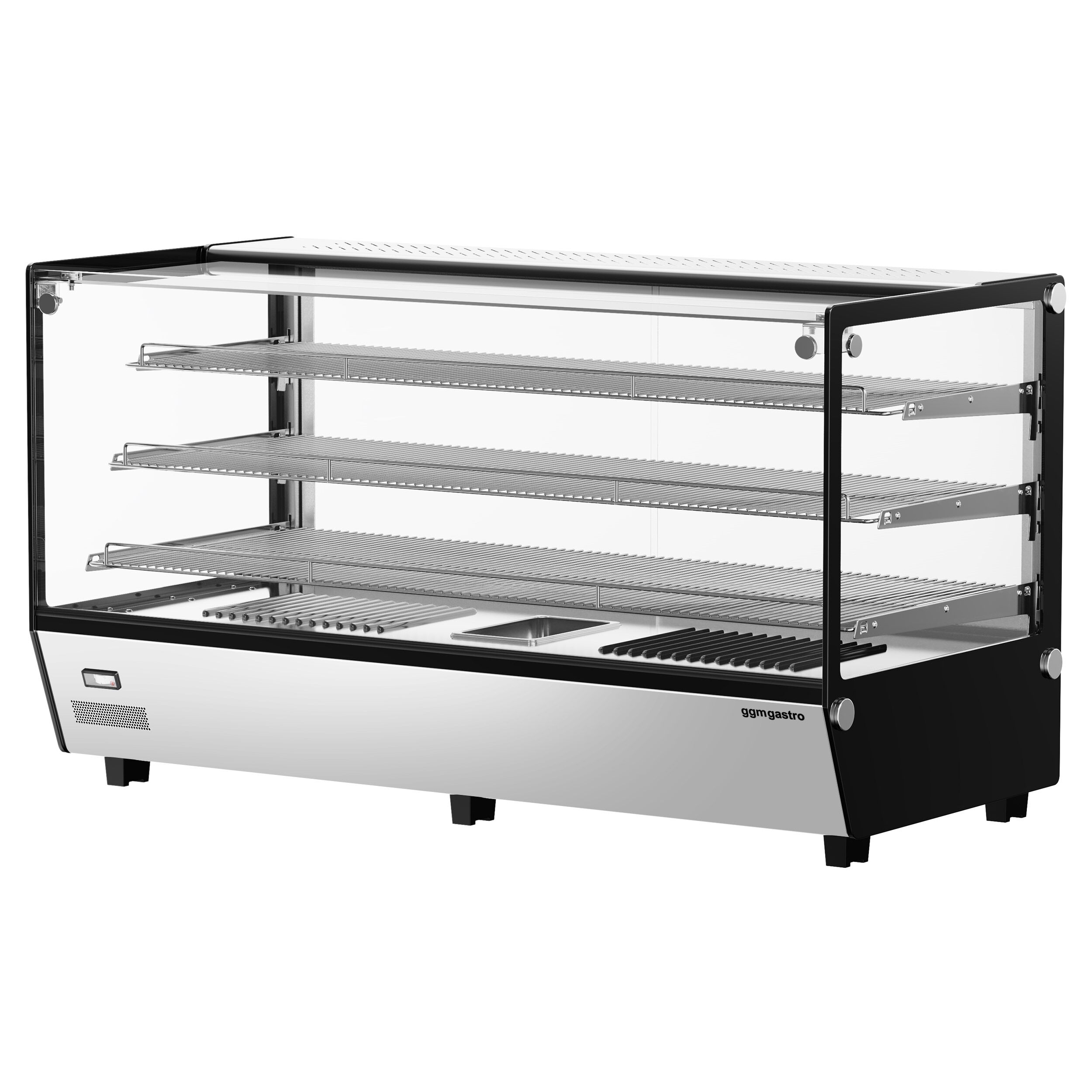 Vitrine chauffante – 1219 mm – 1,8 kW – avec 3 étagères