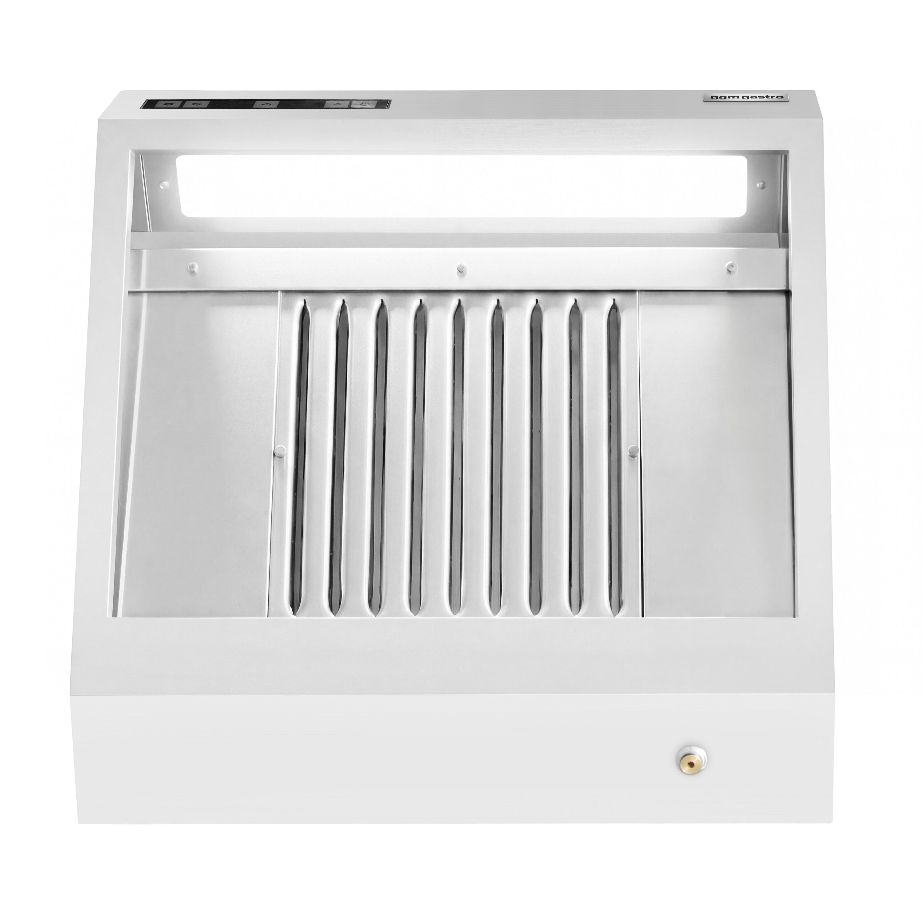 Hotte murale avec moteur – 800 mm – régulateur, filtre et lampe