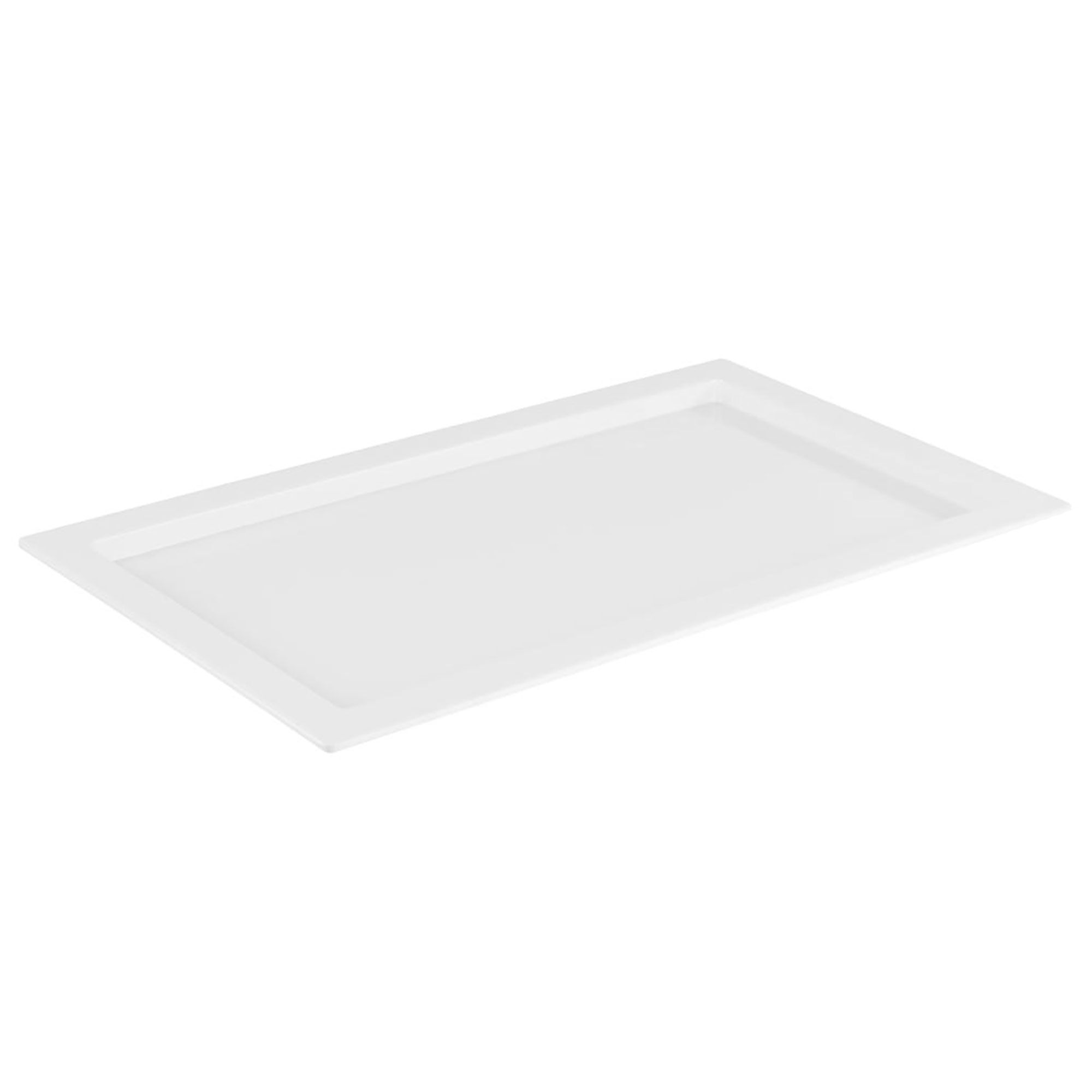 (6 pièces) Plateau GN 1/1 – FRAMES – Mélamine – Hauteur : 20 mm – Blanc