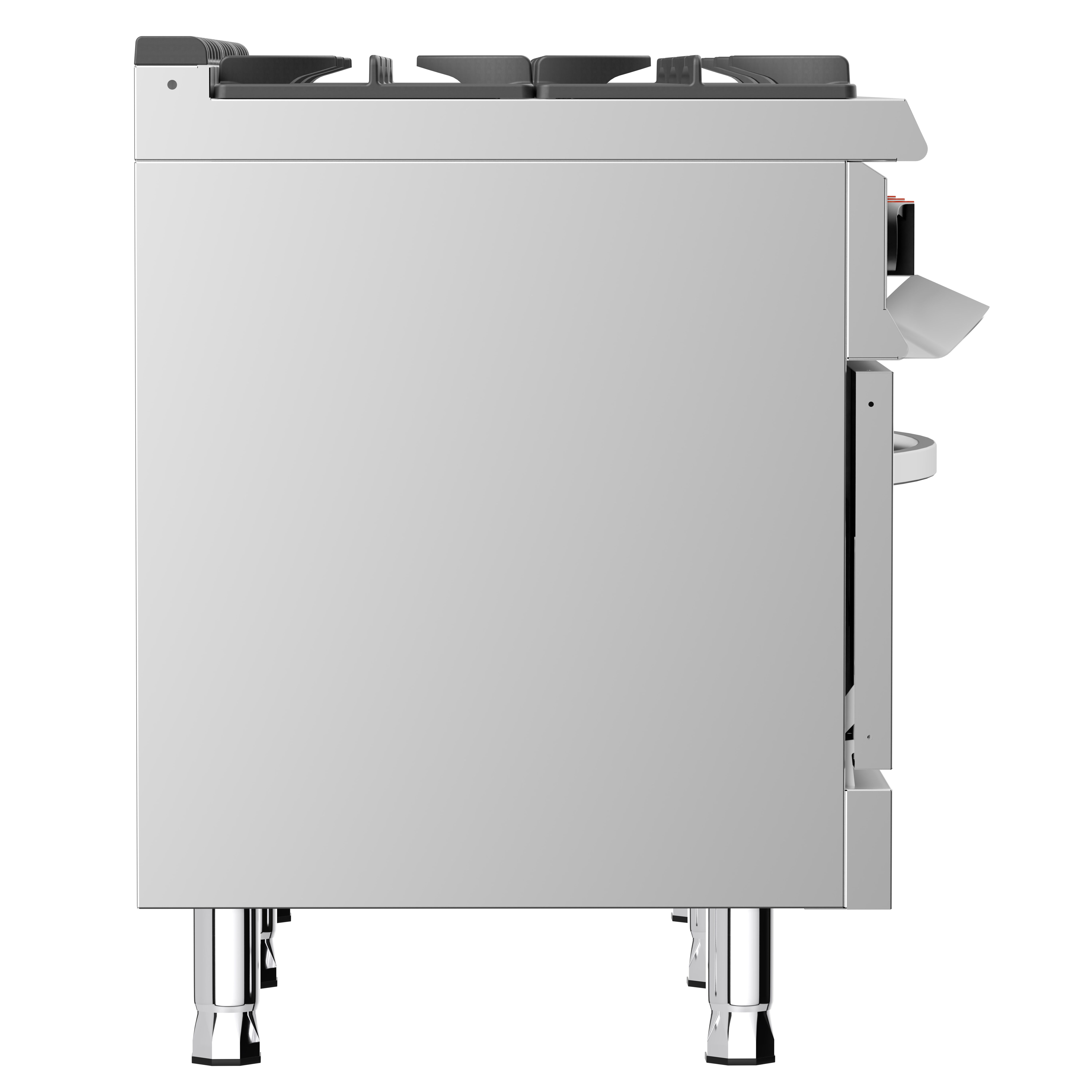 Fourneau à gaz – 49 kW – 6 brûleurs – avec four à gaz statique – 10 kW