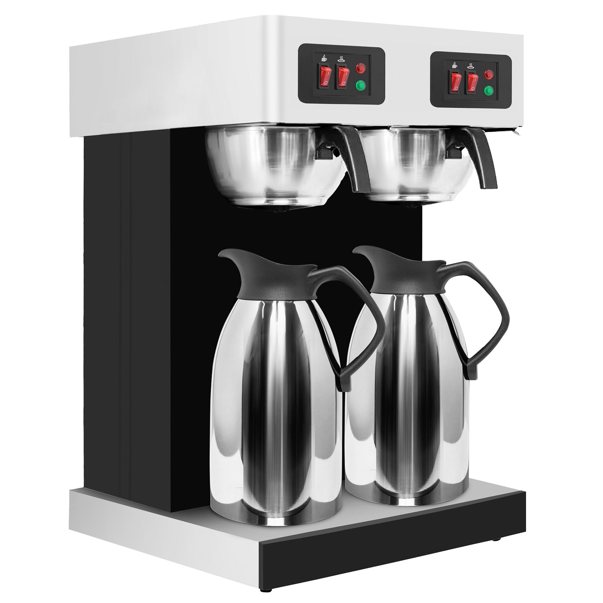 Aparat za filter kavu - 2x 2,0 l - uklj. 2 izolirana vrča