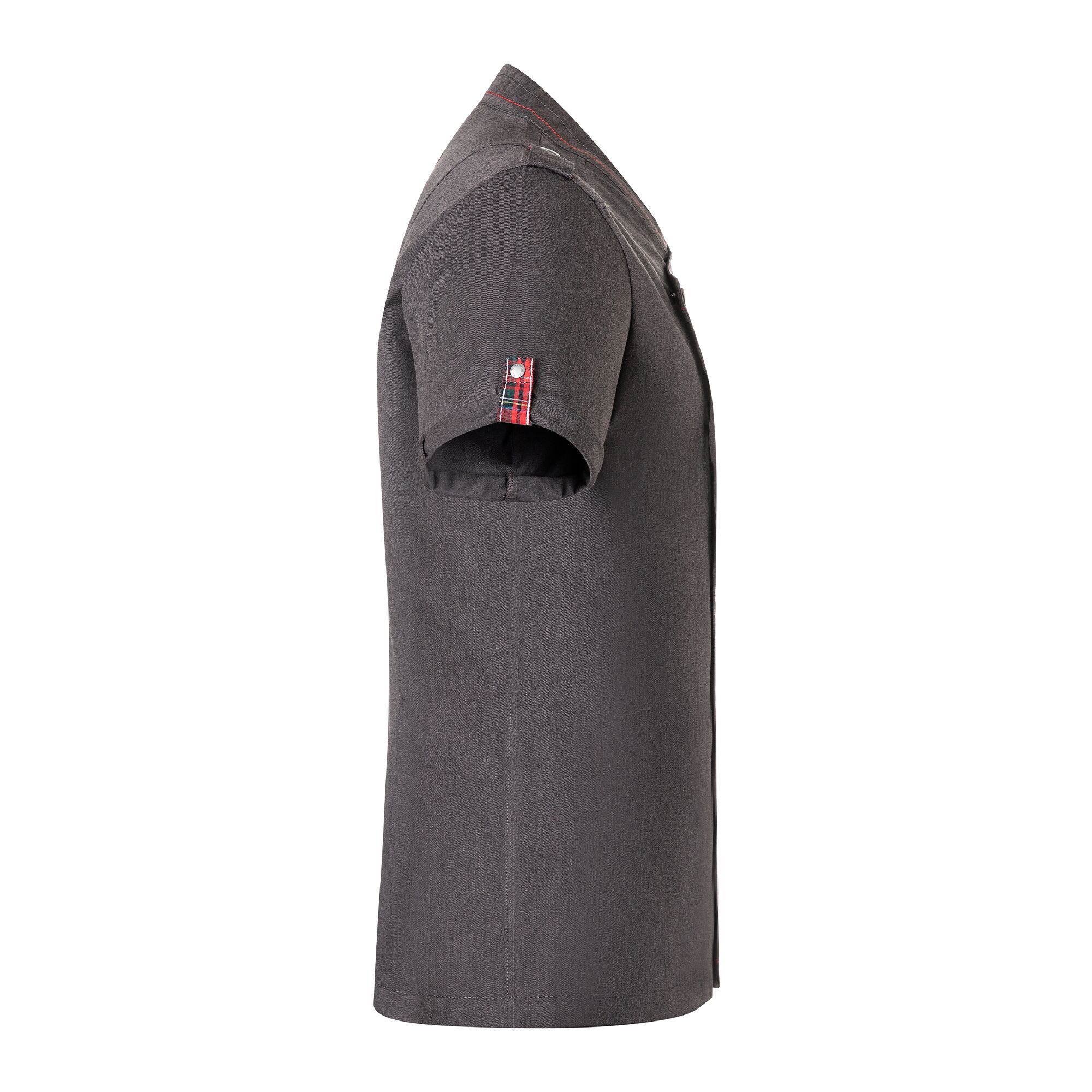 KARLOWSKY | Veste de cuisine à manches courtes style denim ROCK CHEF®-Stage2 - Taille : 62