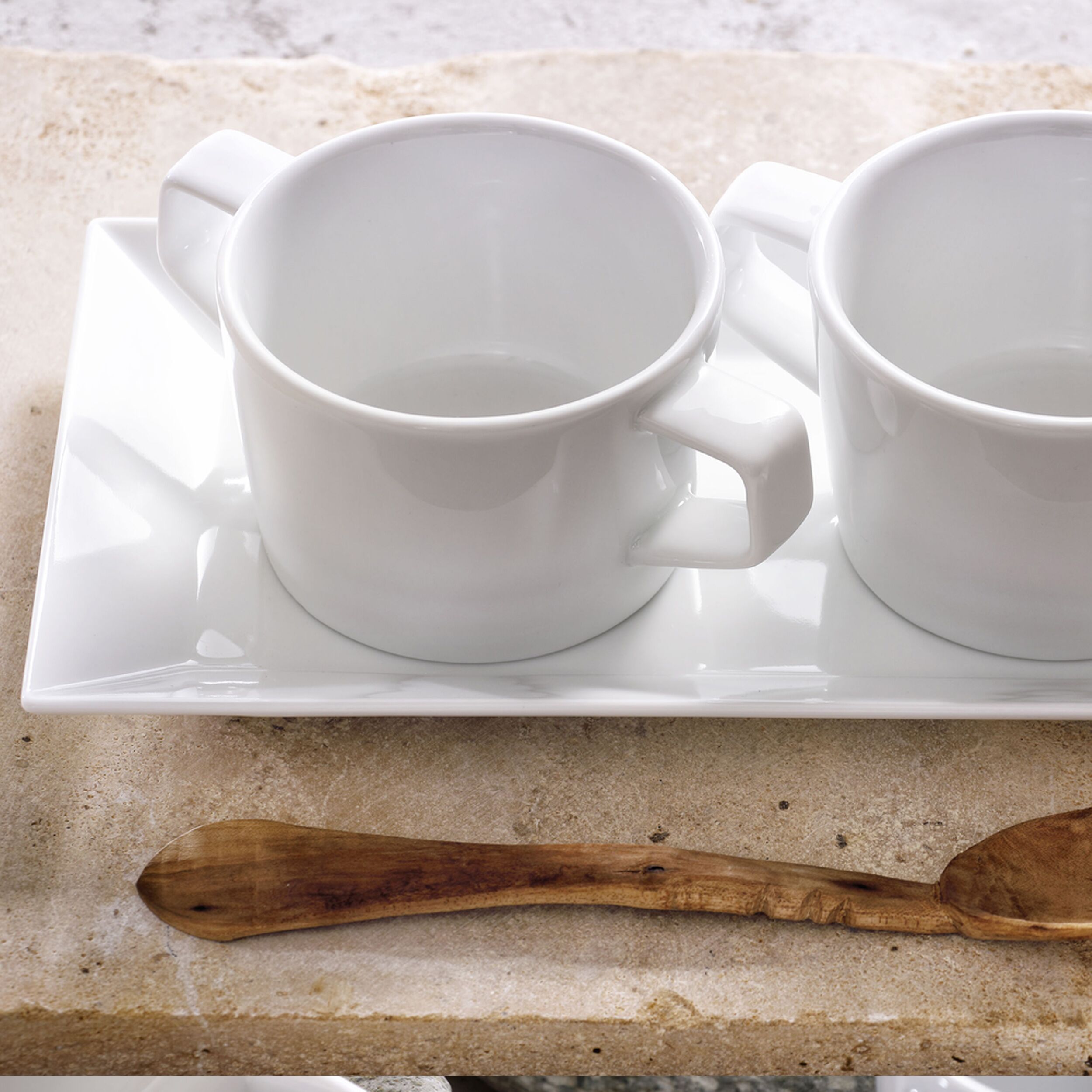 (6 pcs) WHITE DELIGHT - Bol à soupe - Ø 100mm - 300 ml - Blanc