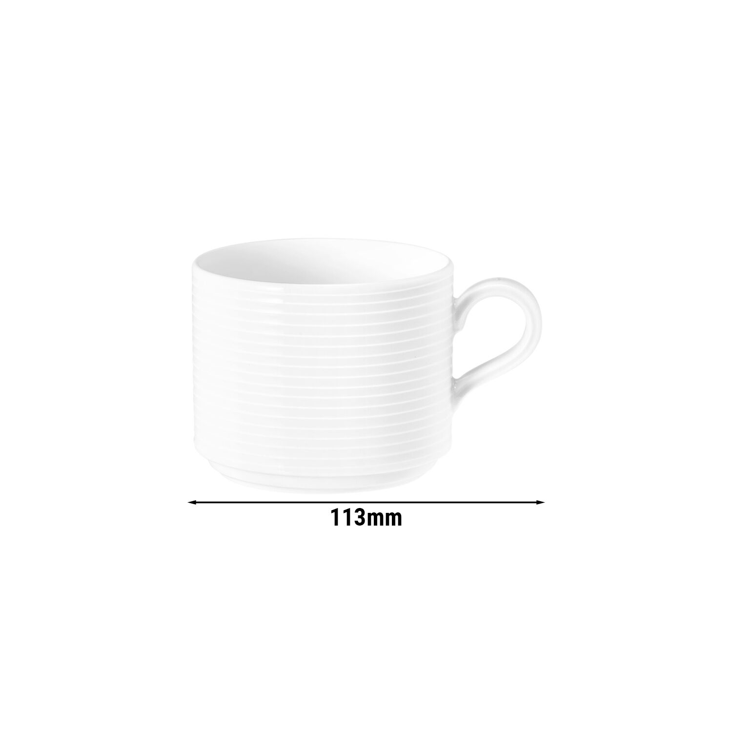 (6 st.) Seltmann Weiden - mjölk kaffekopp - 0,25 liter