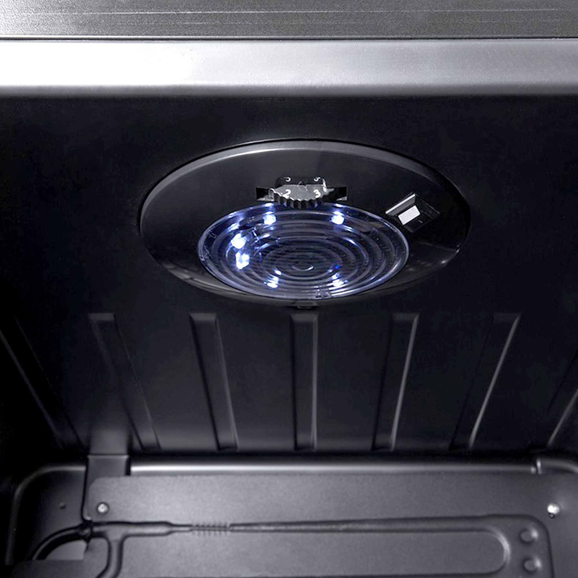 GASTRO-COOL | Barkylskåp - 540 mm - 130 liter - med 1 glasdörr - Svart