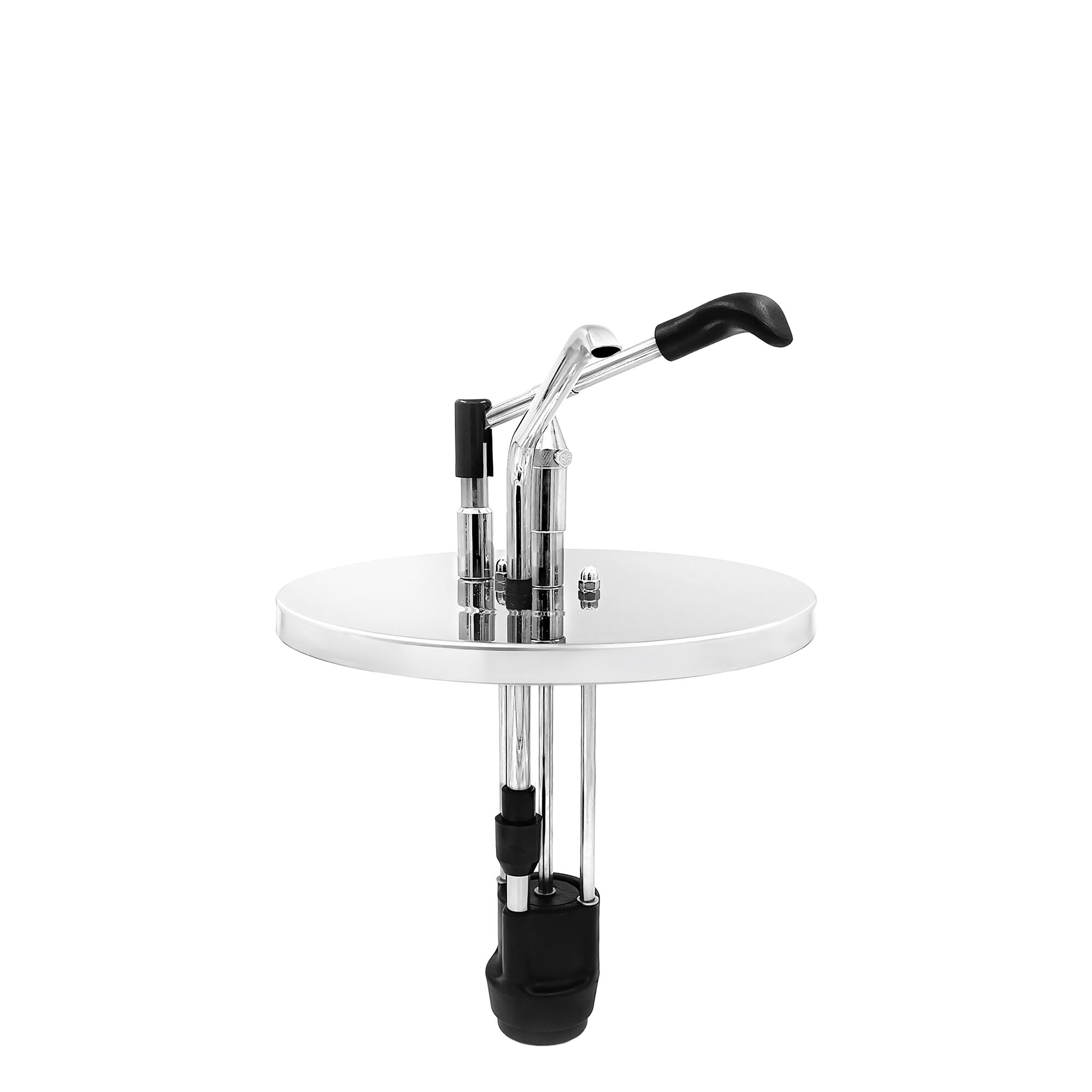 Commercial Sauce Dispenser with Pump - 6 litres - suitable for 6-litre containers - Stainless steel - 188x400x240mm - adjustable dose - without container