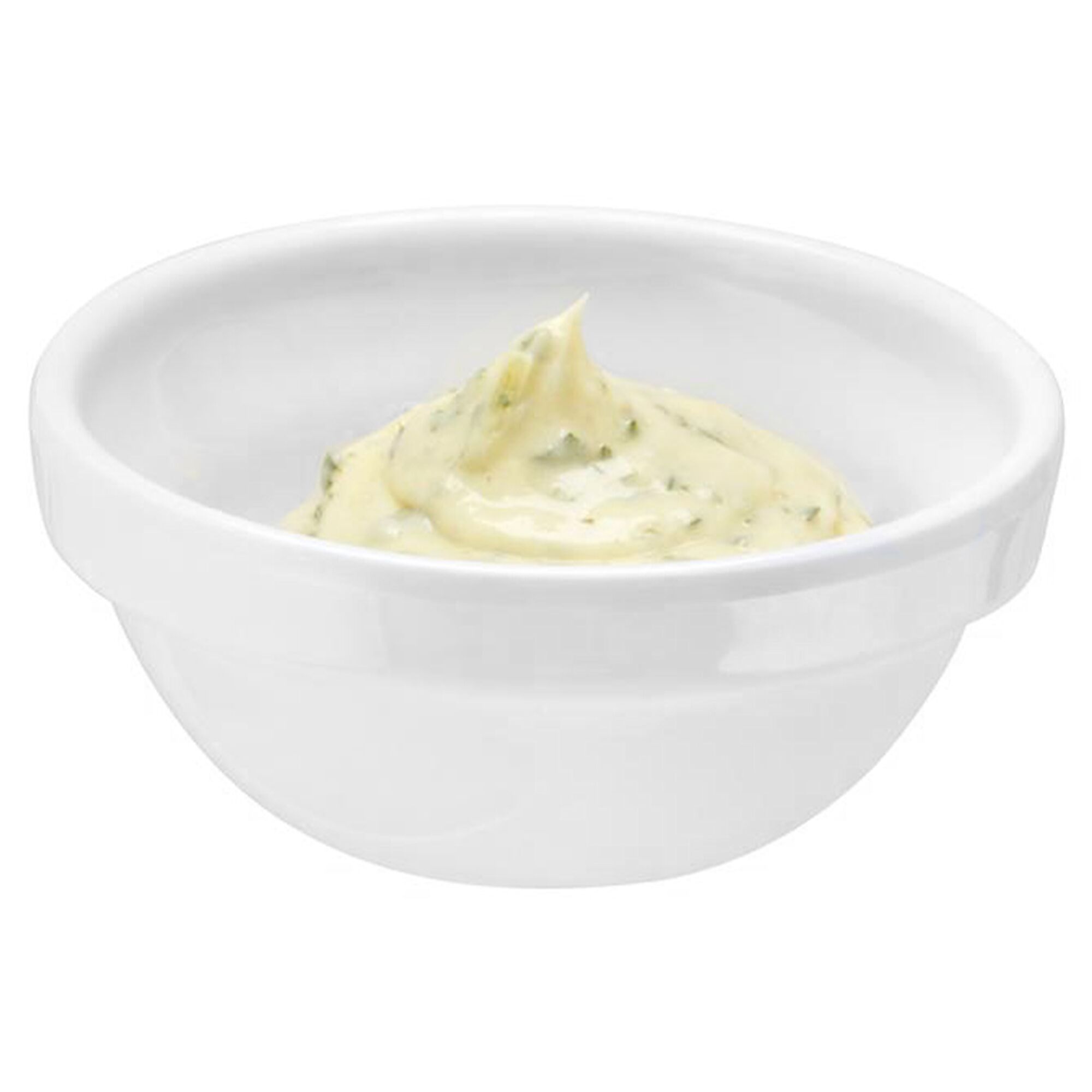 (6 pièces) Coupelles à sauce - CASUAL MINI - Melamine - 20 ml - Ø 60 mm - Blanc