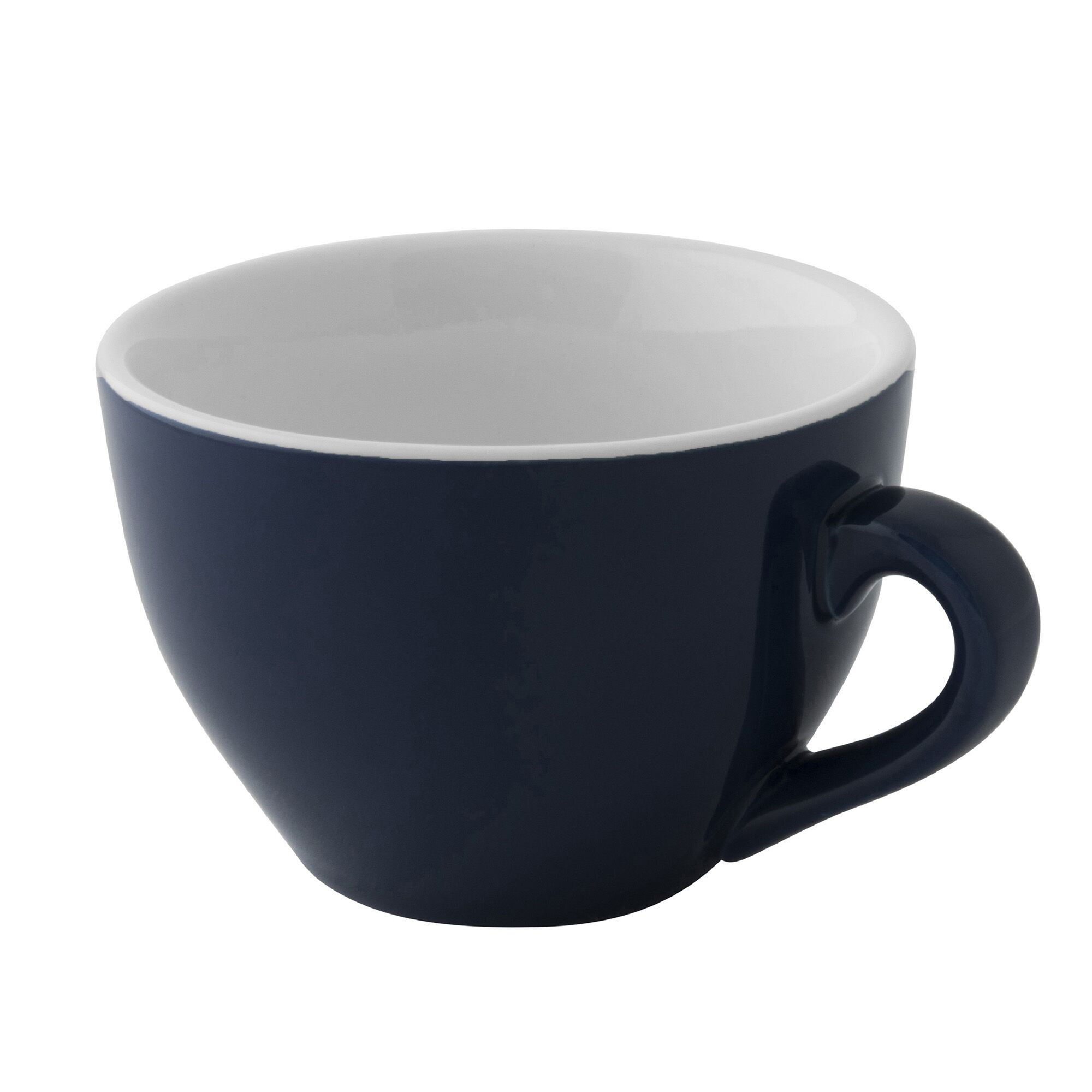 (6 pièces) COLORS – Tasse à cappuccino – 180 ml – Bleu