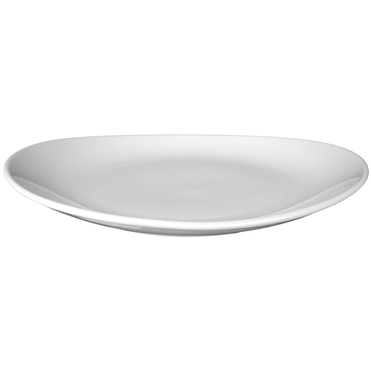 (6 st) Seltmann Weiden - tallrikar platta ovala - 269 x 246 mm