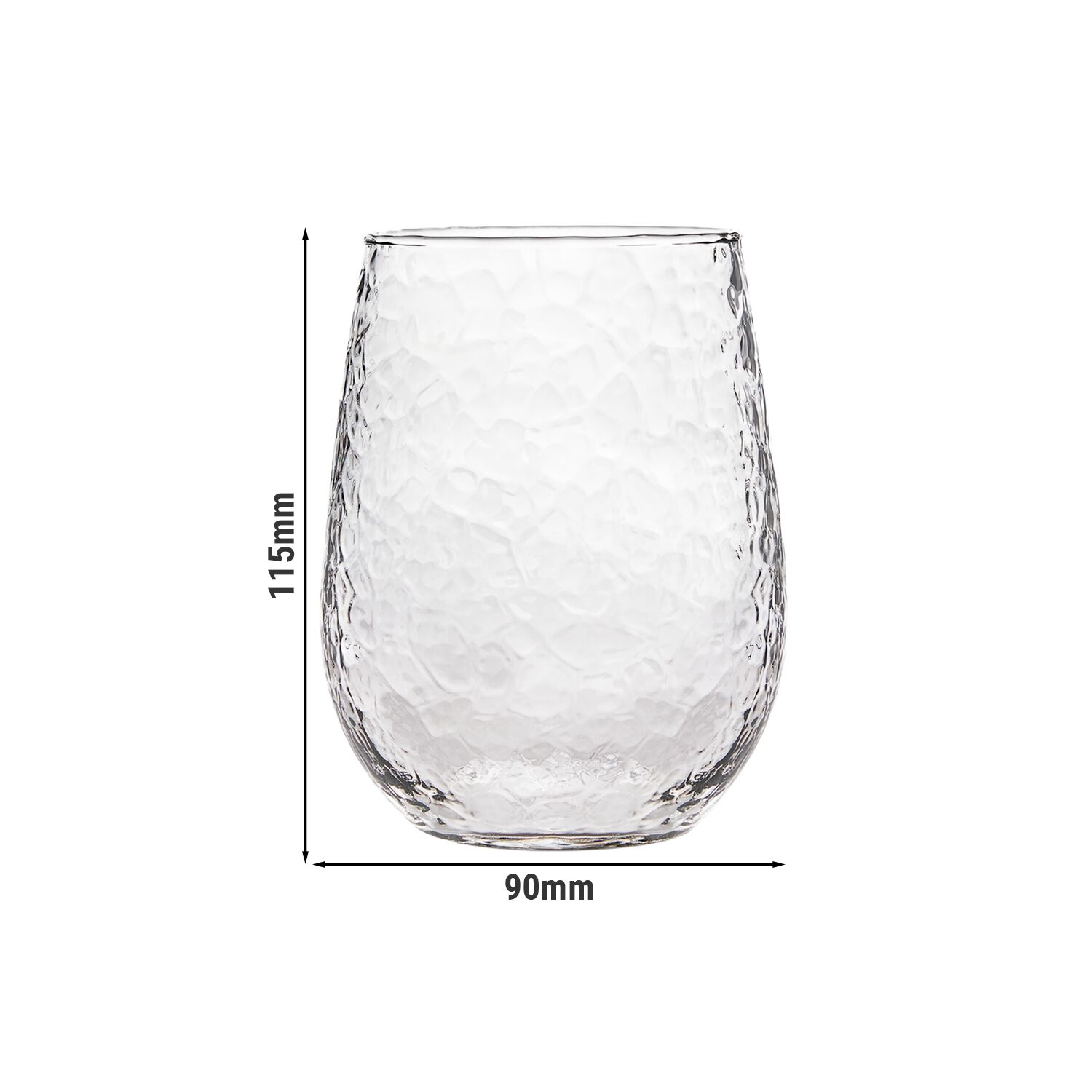 (12 pièces) LIBBEY | STEMLESS - Verre à vin sans pied - 503 ml