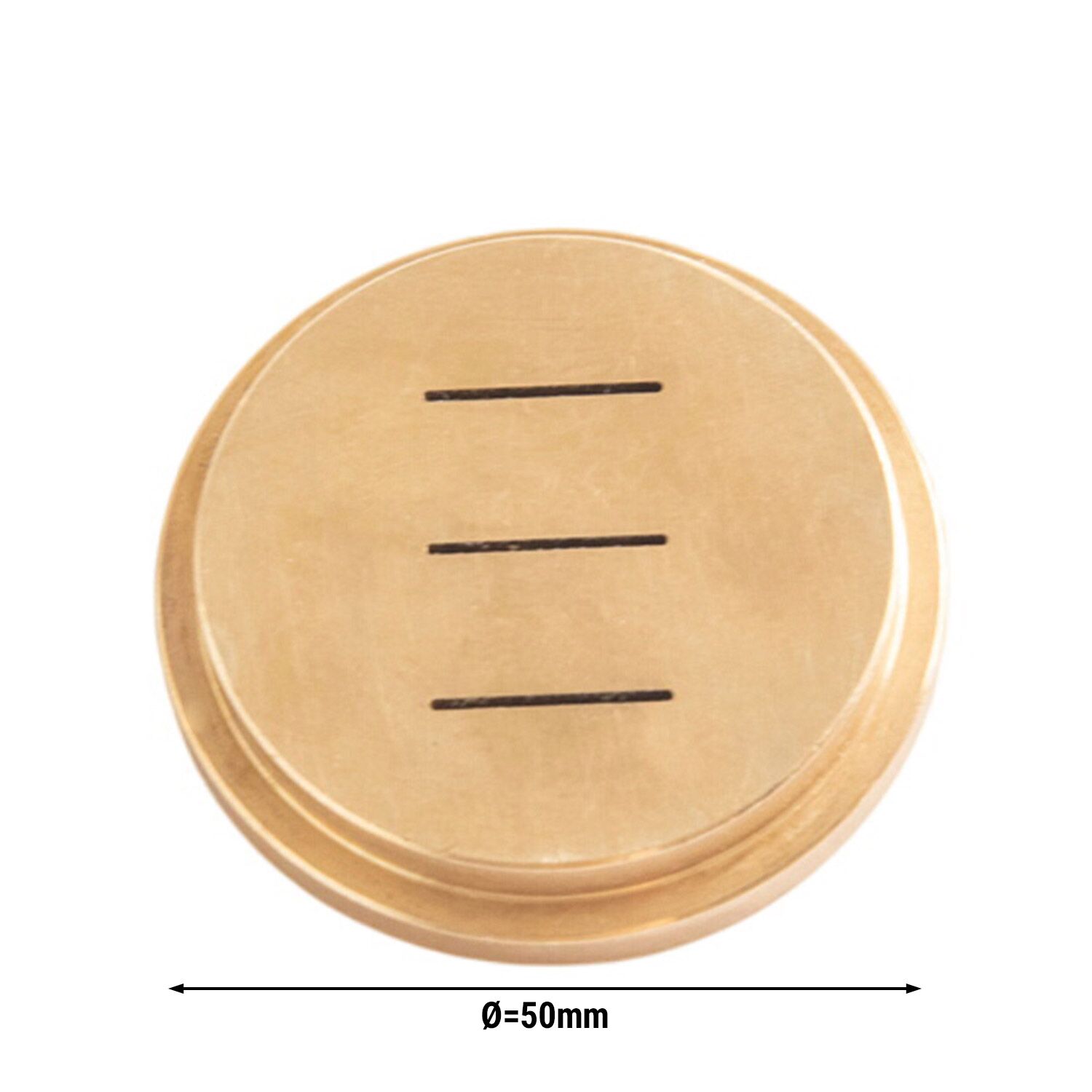 Disque pour le moulage des pâtes - Fettuccine 17mm - adapté à NMH5 - Ø 50mm