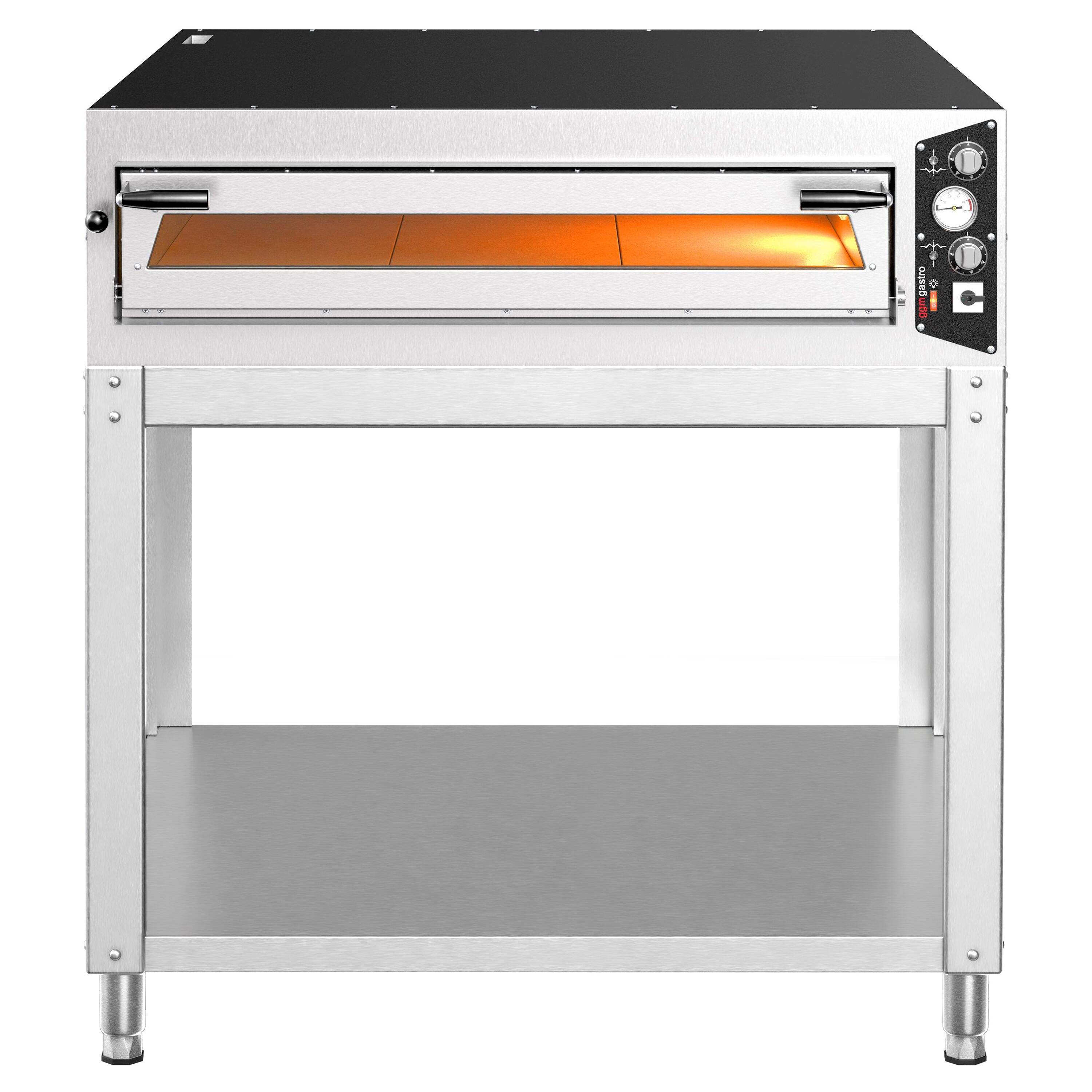 Four à pizza électrique – 9 x 34 cm (large) – Manuel – incl. support inférieur