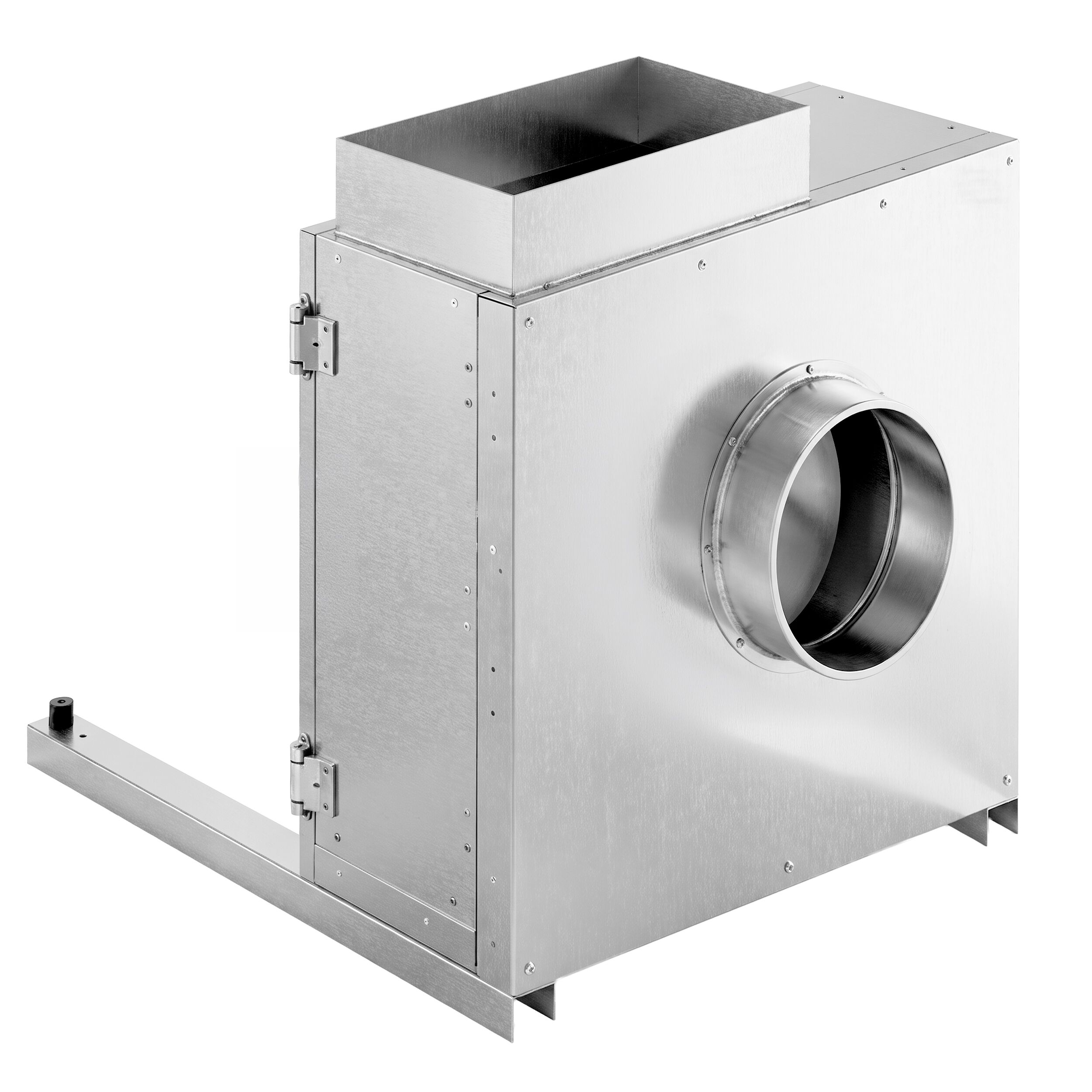 Airbox Pro - 2500m³ pro Stunde - 230 Volt - Aufklappbar - für Holzkohlegrills & hohe Temperaturen