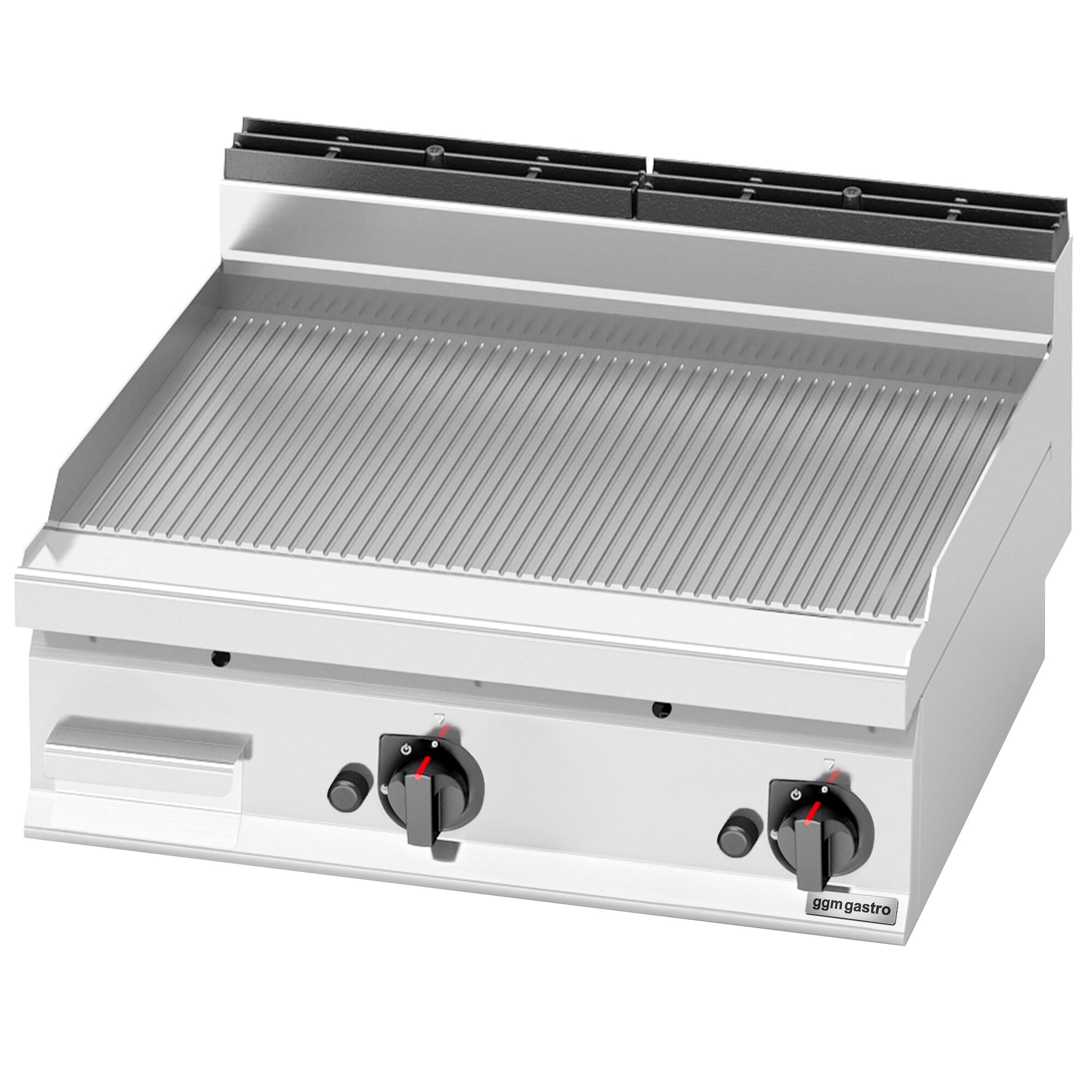 Plaque de cuisson à gaz - 13,8 kW - rainurée