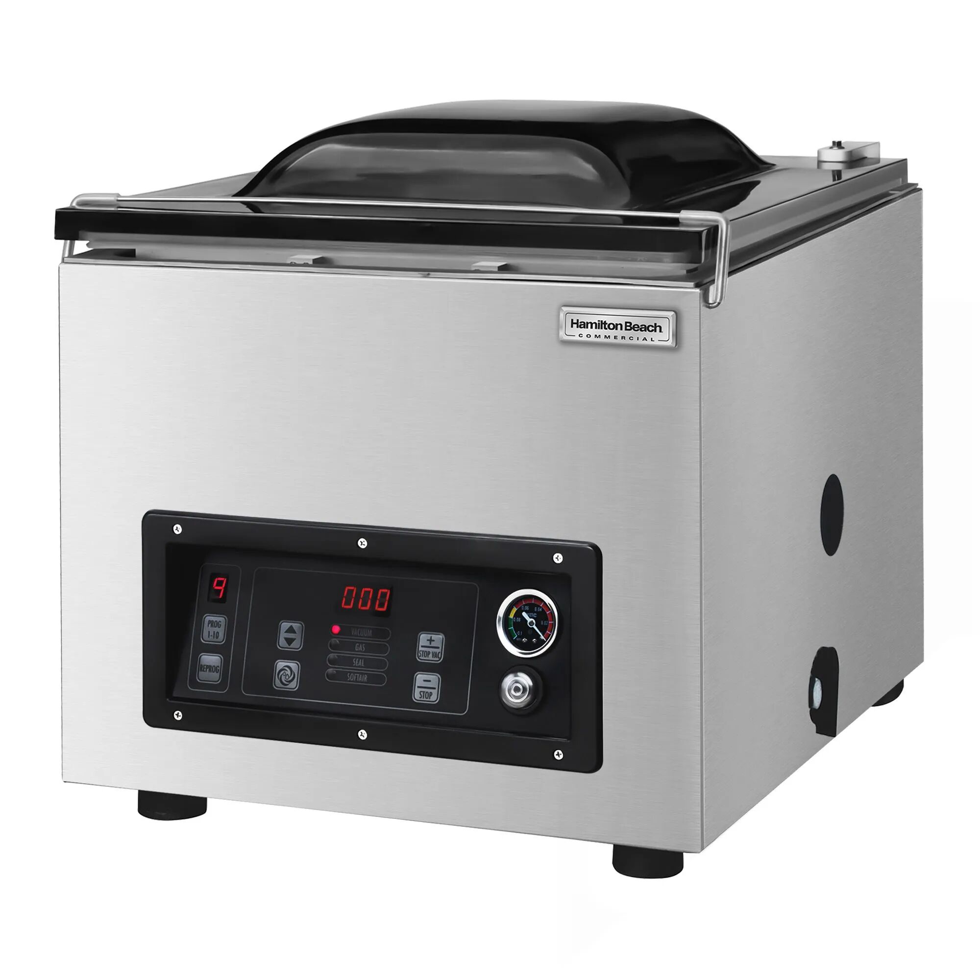 HAMILTON BEACH | PrimaVac HVC406 Chamber Vacuum Sealer – 406mm Seal Bar - 24 m³/h Pump - Gas Flush