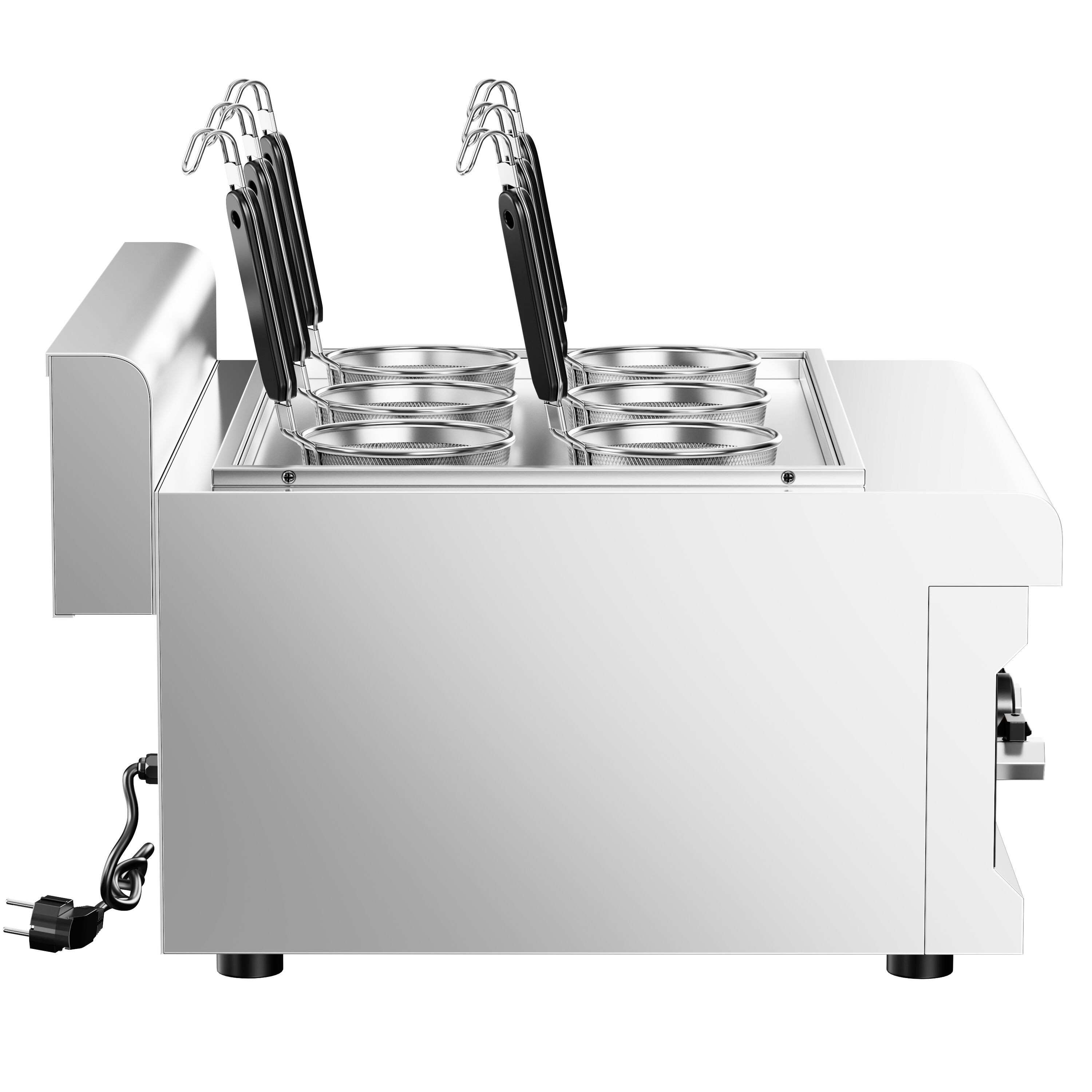 Cuiseur à pâtes électrique – 3 kW – incl. 6 paniers