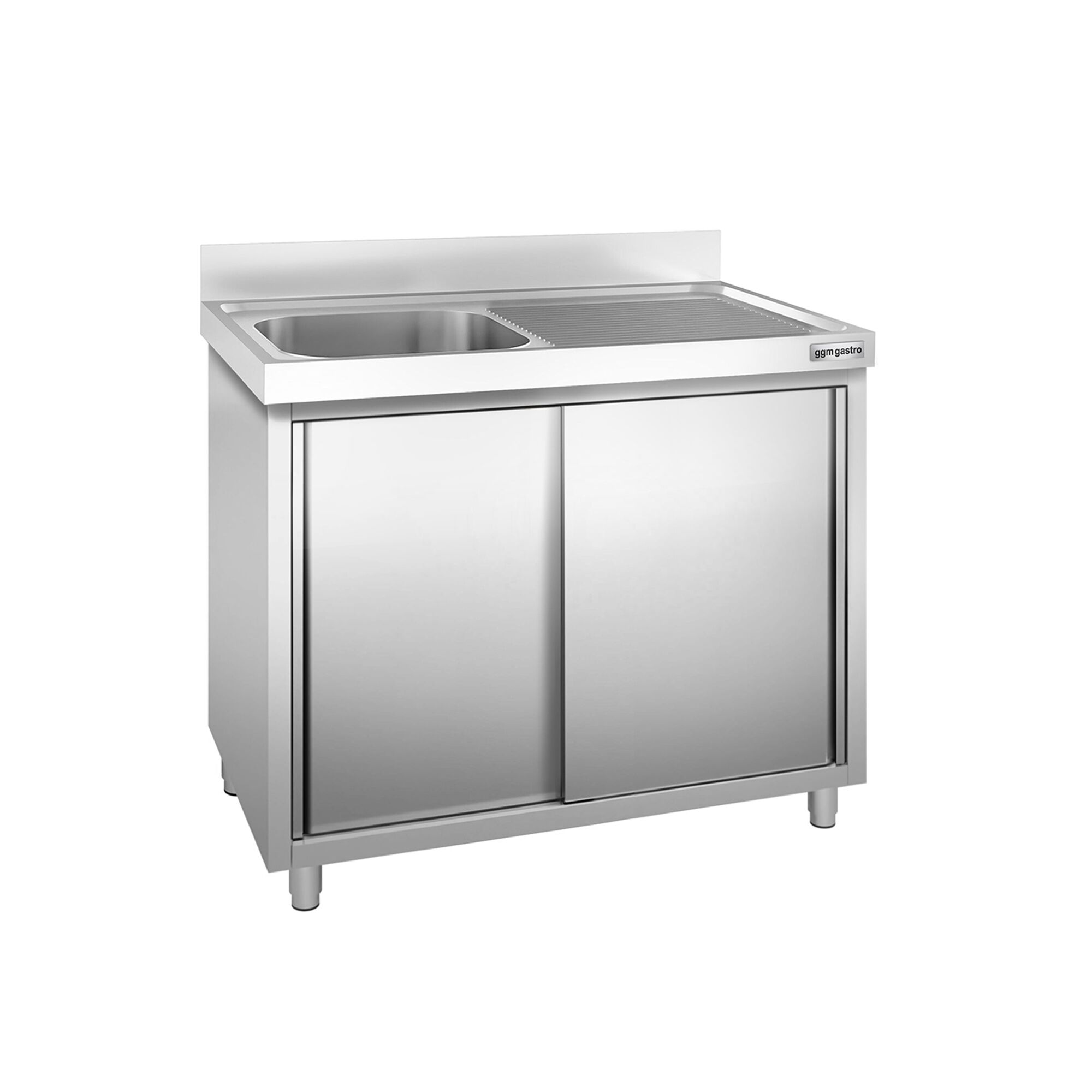 Plonge PREMIUM - 1000x600mm - avec 1 bac à gauche