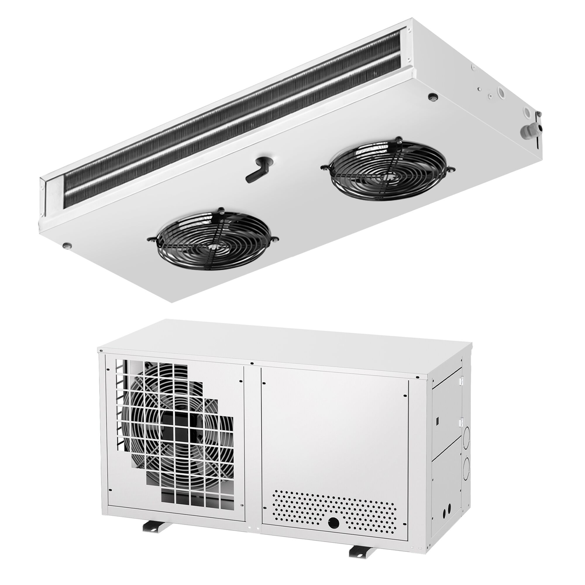Groupe de froid négatif bi‑bloc - pour volume max. 20m³ - Indice de protection IP 51 - 497W