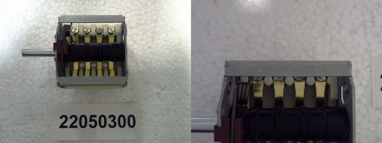 Förströmbrytare - 250 W - för serierna EBPB, EBPGB, EBPGGB, EDB, EFB, EGB, EHB, EIB, GHB, IDB, IDHB, IDWB, IFHB, IHB & IWB