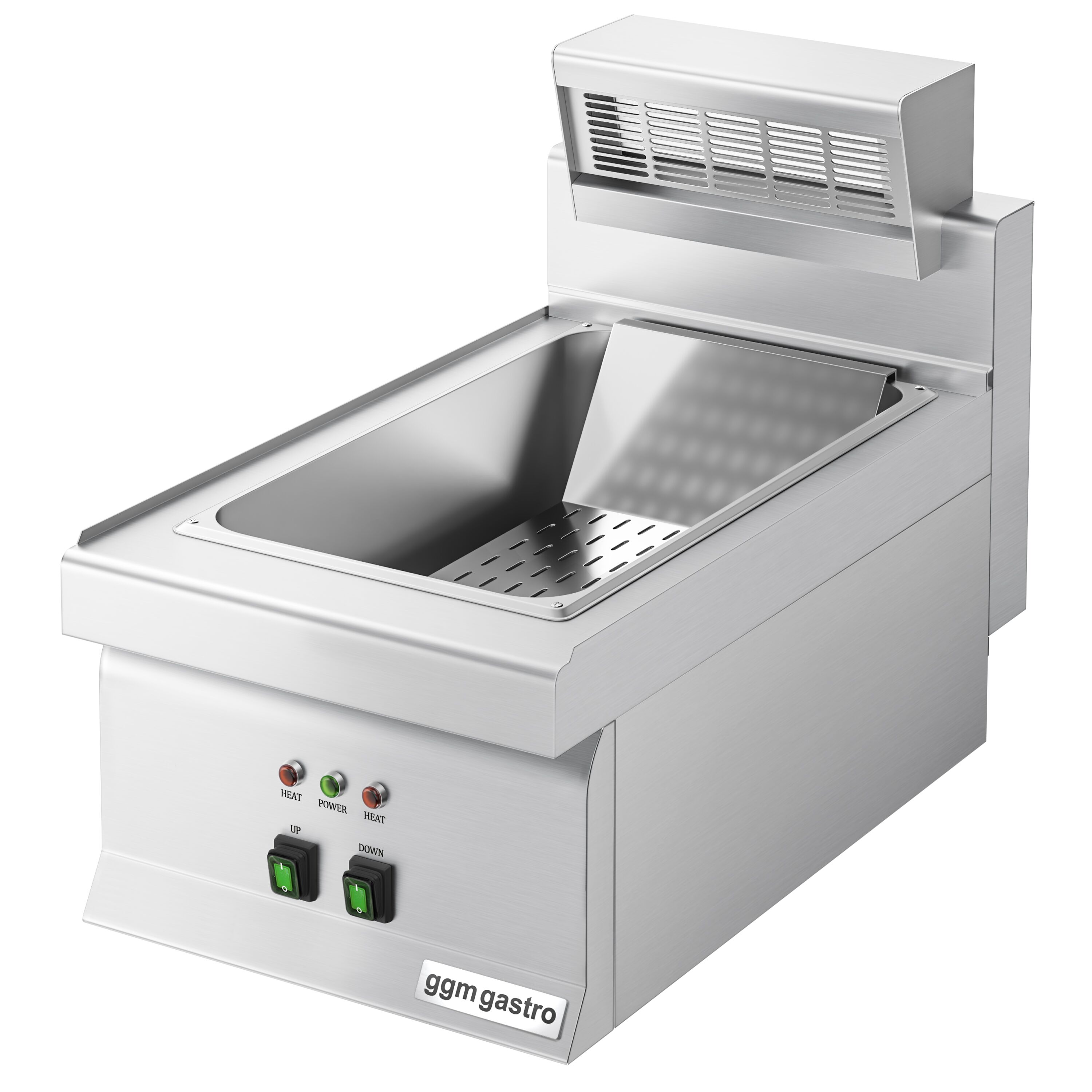 Elektryczny Podgrzewacz do frytek - 1,17kW - 1x GN 1/1 - z górną lampą grzewczą