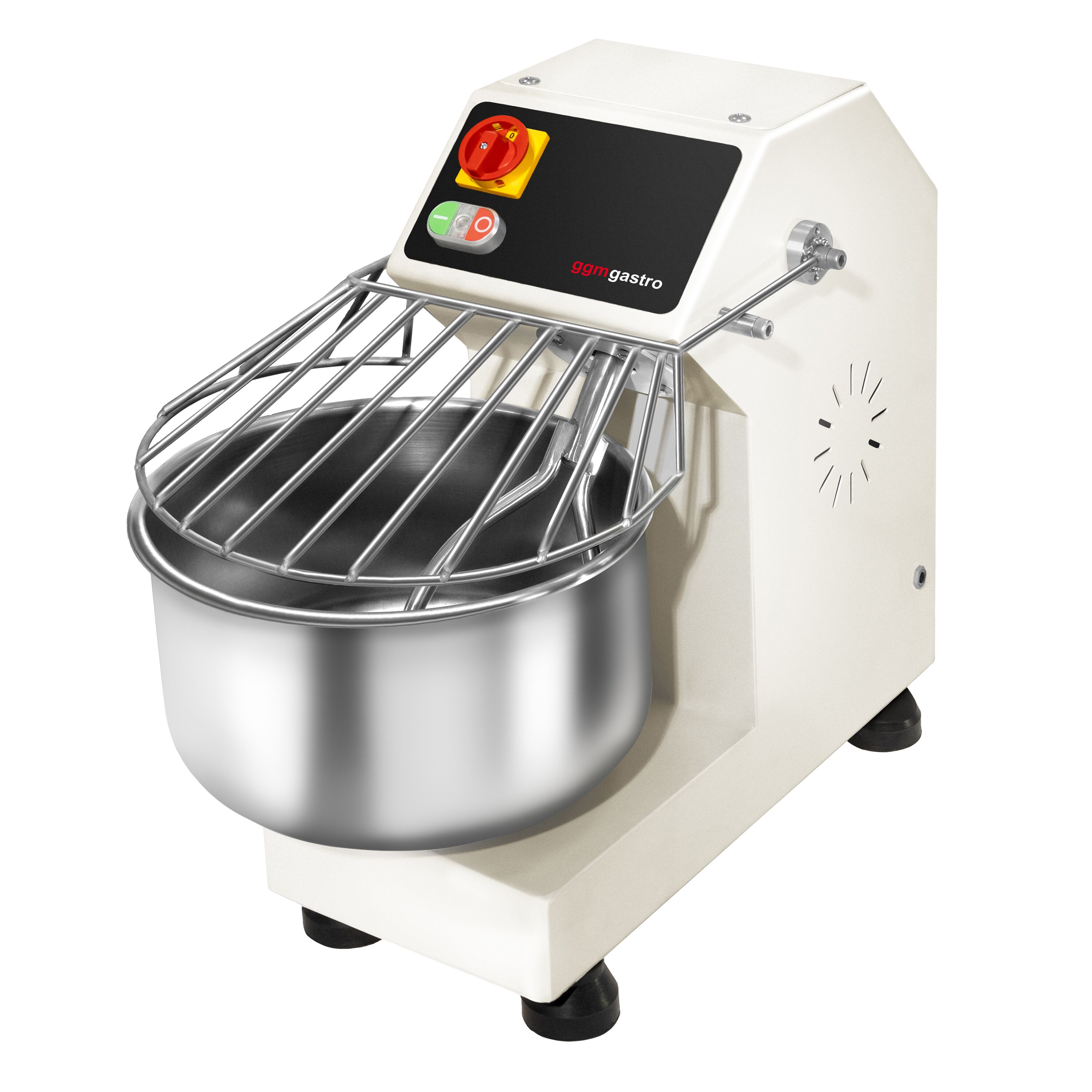 Pétrin à Pâte / Pétrin à spirale - 16 Litres / 5 kg - avec Cuve Fixe - 400 V