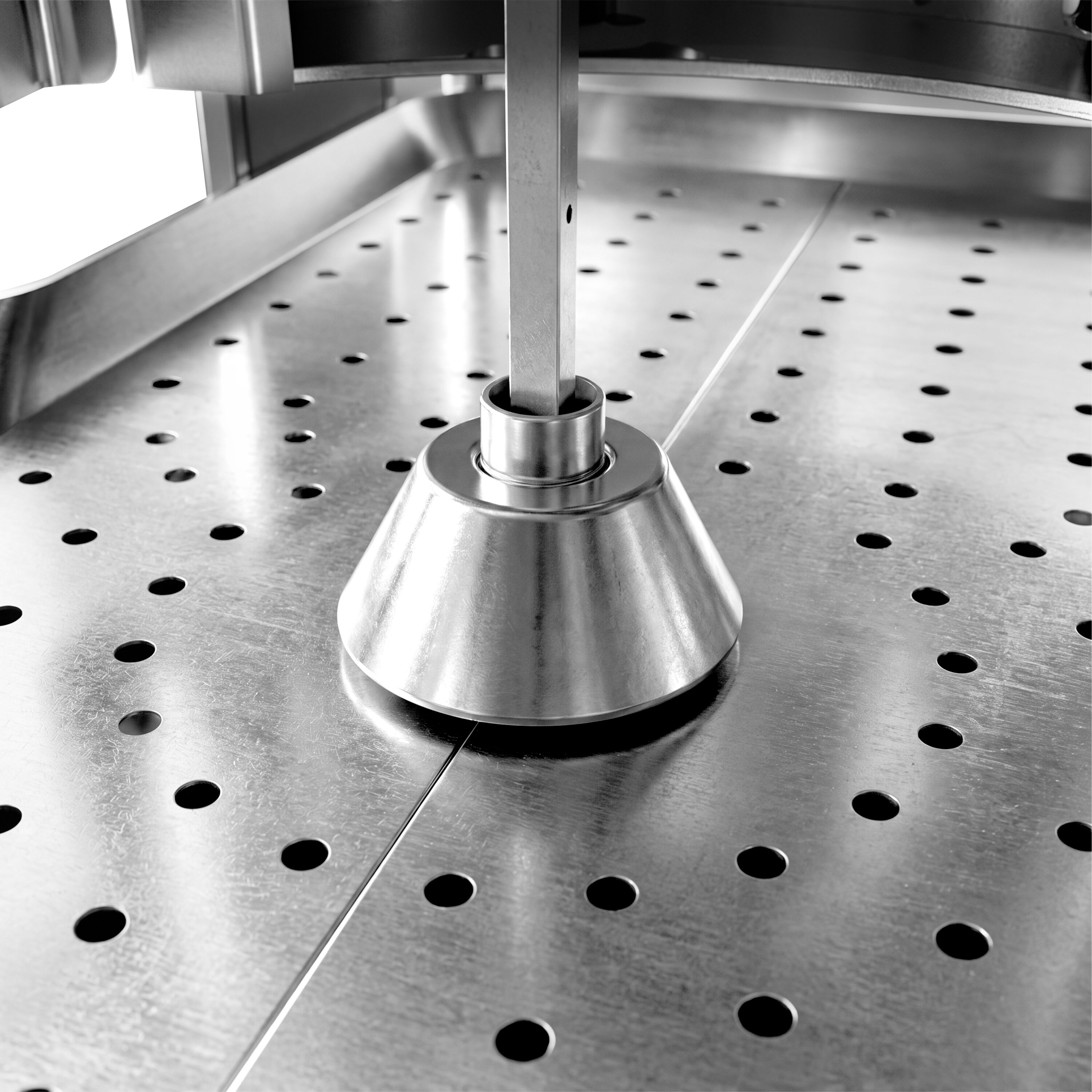 Gas Doner Kebab Grill (Shawarma/Gyros) – with Bottom Motor – ROBAX® Glass – 6 Burners – max. 60 kg – 12 kW