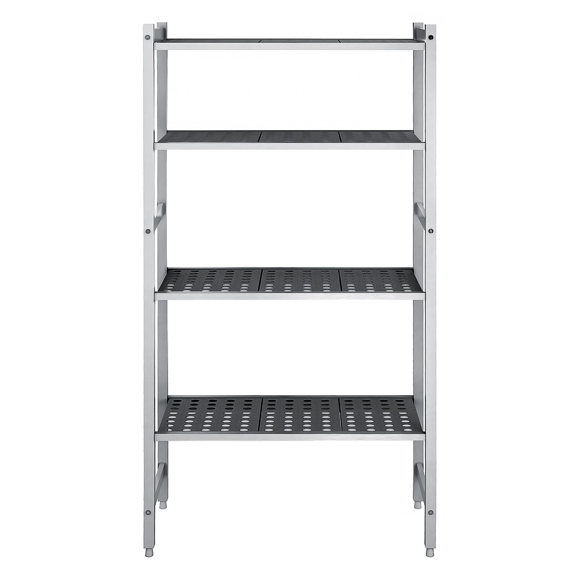 Étagère de base en aluminium - 780 x 1800 mm - Capacité de charge : 900 kg