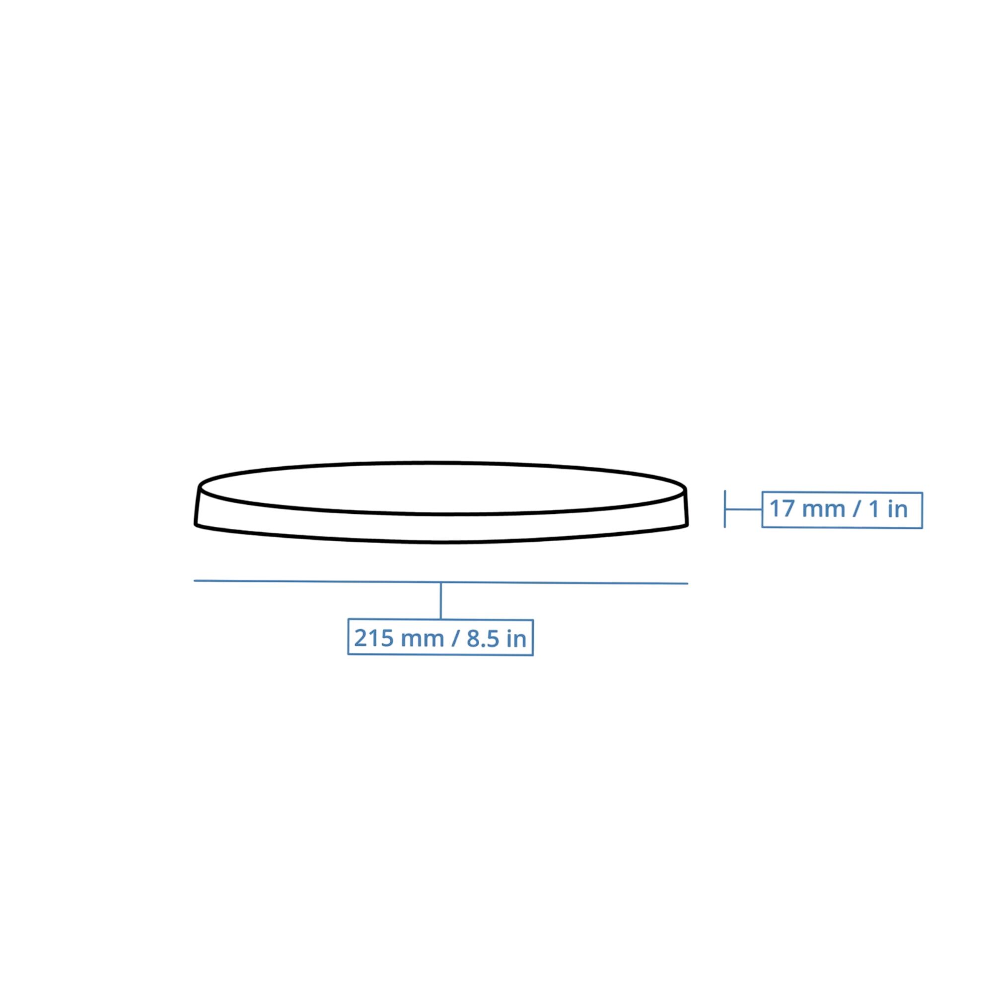 (300 pcs) Boîte repas réutilisable - Ronde - Transparent