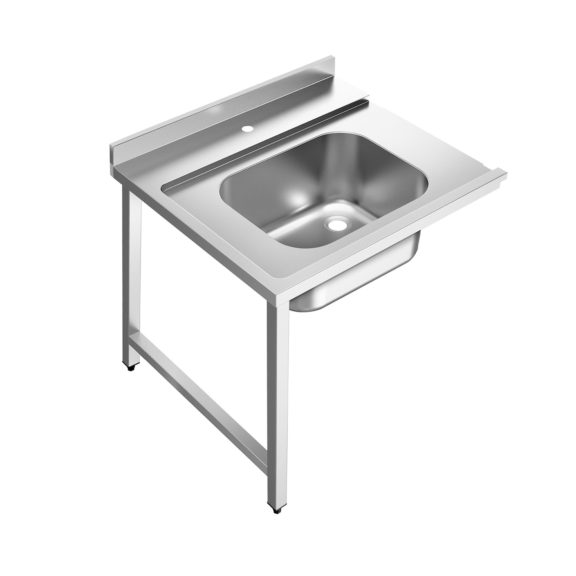 Table d’entrée pour lave-vaisselle - 800mm - Montage à gauche - avec 1 bac - pour DSHI1080WD