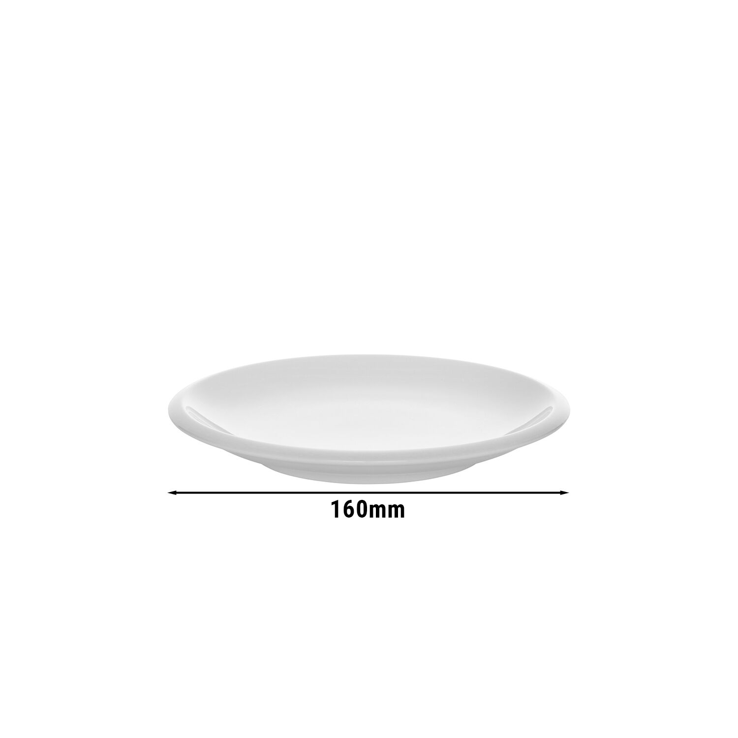 (6 pièces) WMF | SYNERGY – Assiette coupe - plate – Ø 160 mm