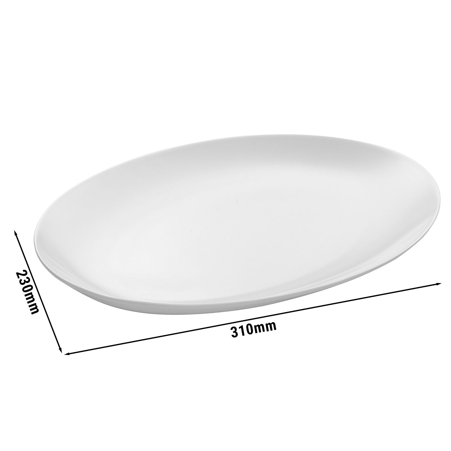(2 pièces) WMF | AVA - Plateau - ovale - 310x230mm