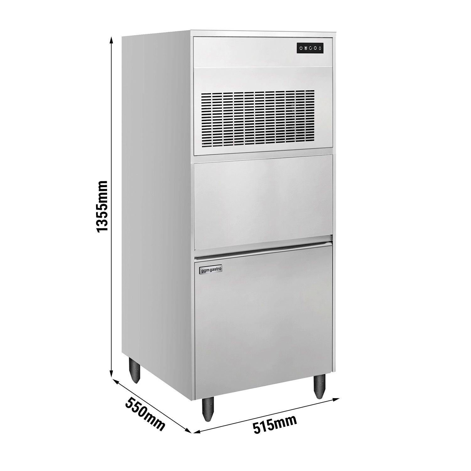 Machine à glace en grains - 164kg/24h