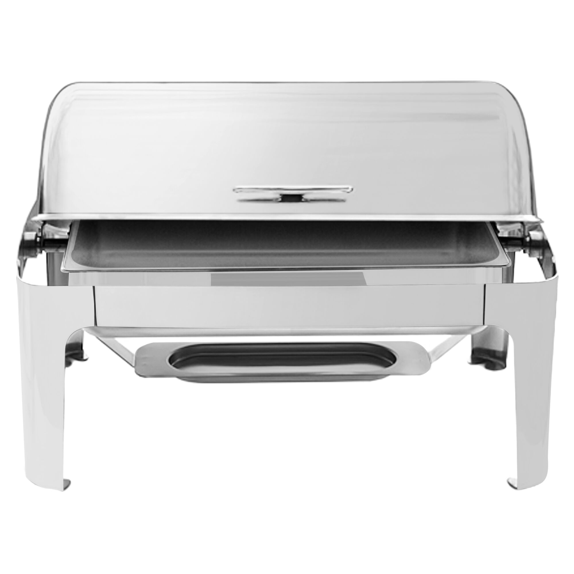 Chafing dish - Rond - avec couvercle roll top - 8.5L