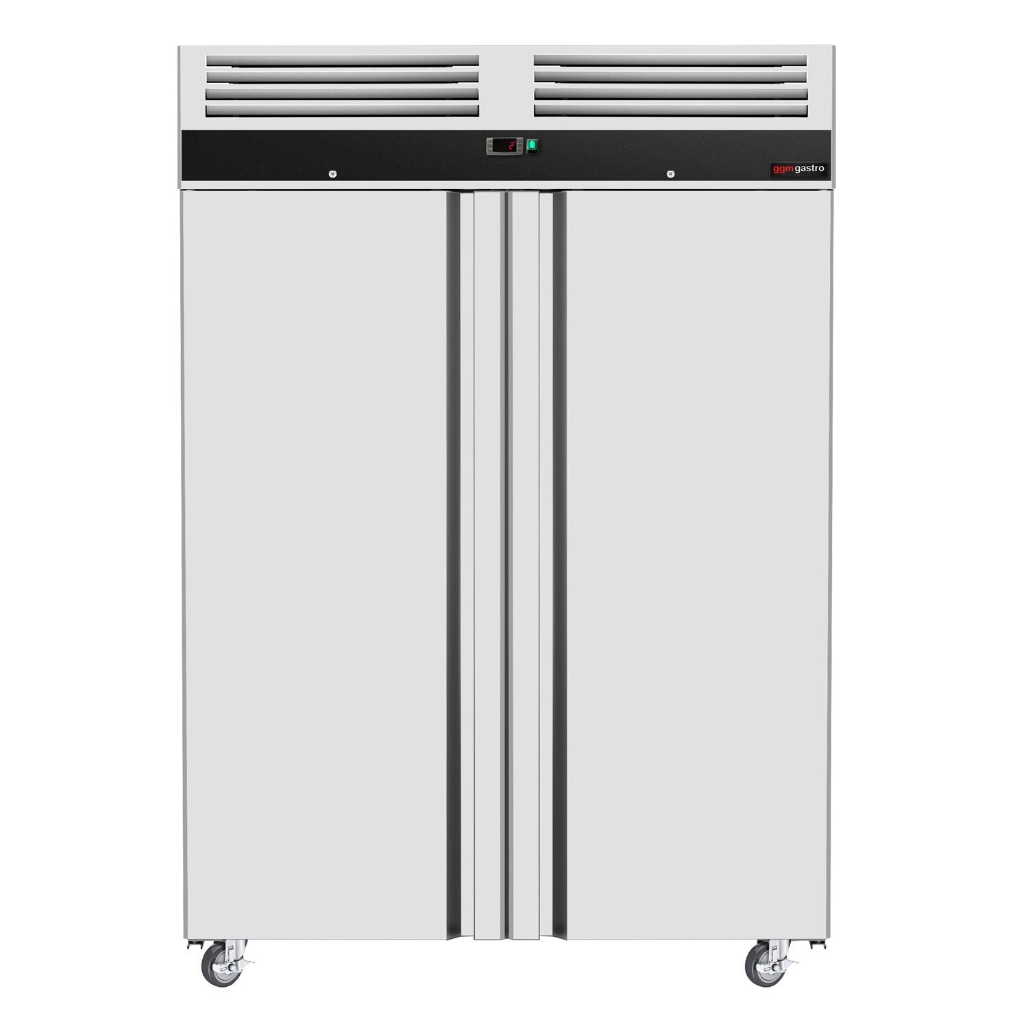 Armoire réfrigérée positive en acier inoxydable ECO – GN 2/1 – 1400 litres – avec 2 portes