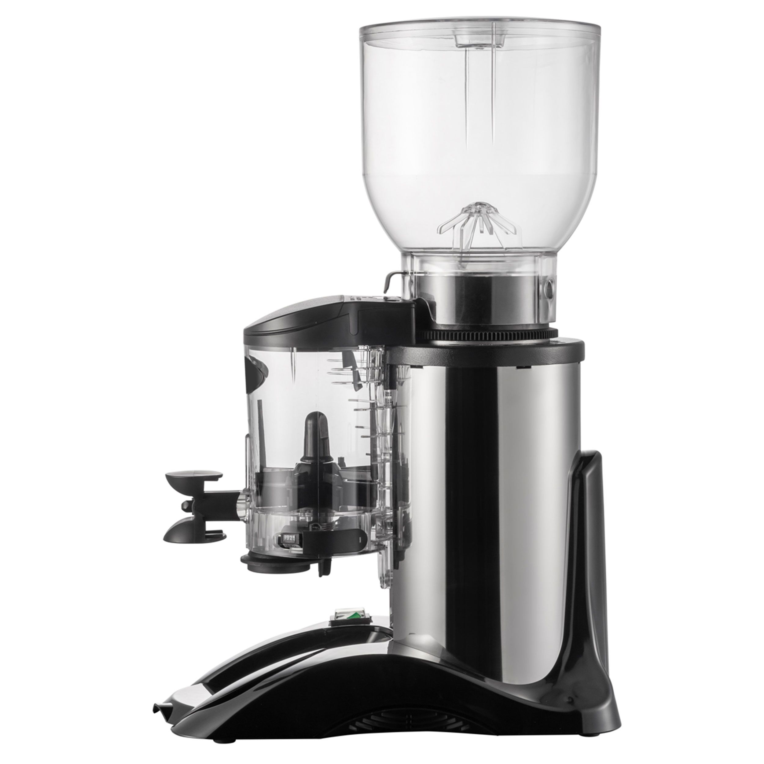 Commercial Coffee Grinder - 2kg - with Dispenser (Doser) - Stainless Steel Housing