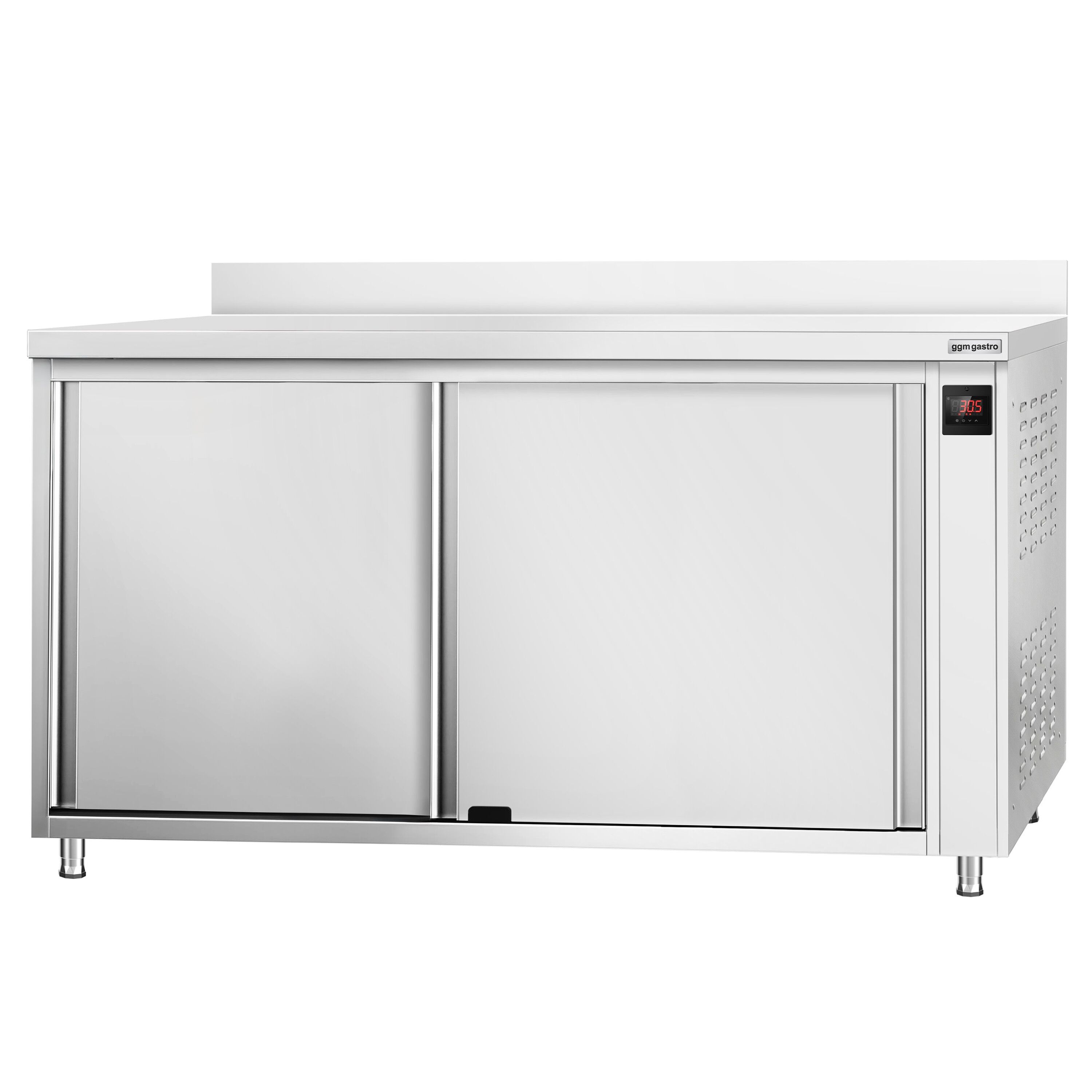 Armoire chauffante professionnelle - 2kW - 1 étagères - 1800x700x970mm