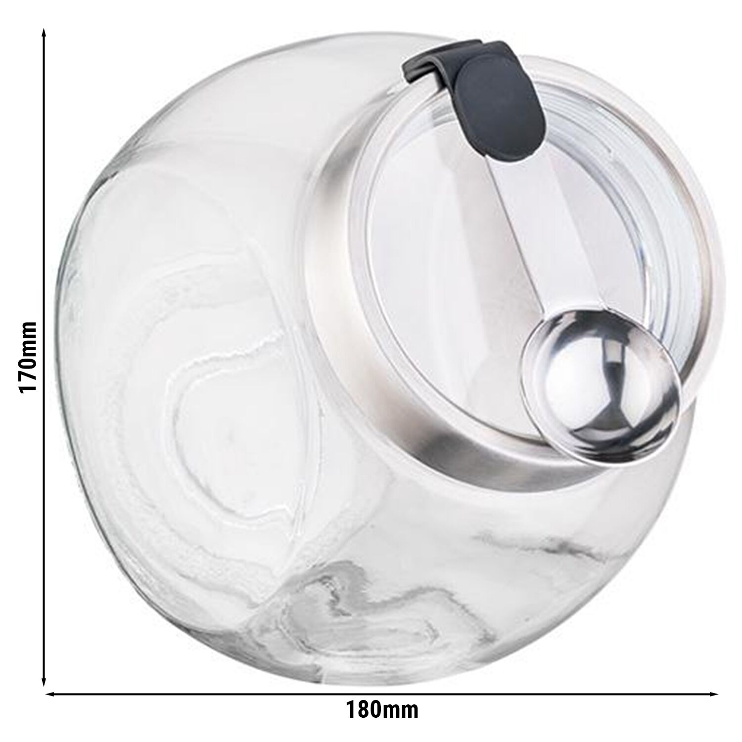 (6 pcs) Bocal - 2,20 l - Transparent