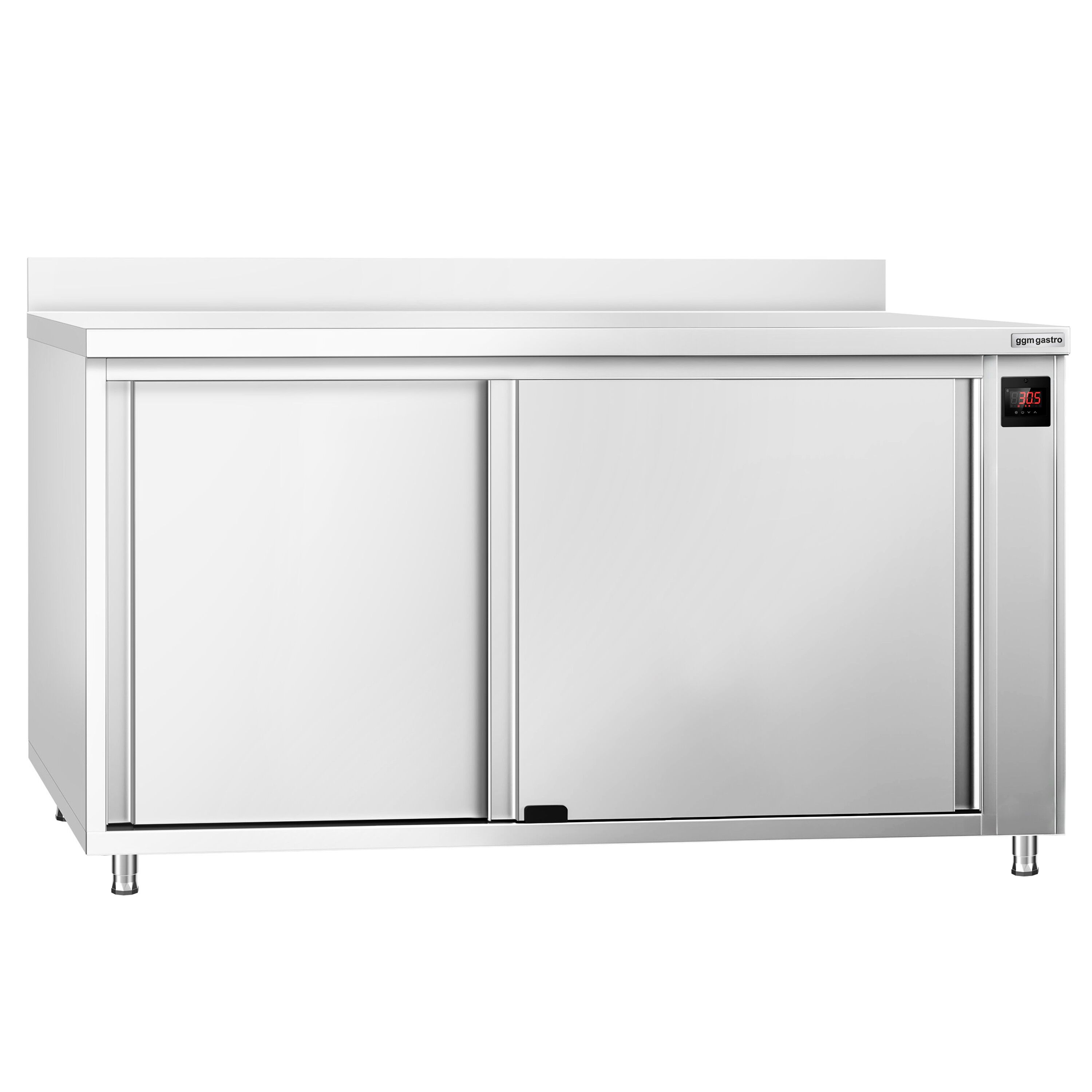 Armoire chauffante professionnelle - 2kW - 1 étagères - 1800x700x970mm