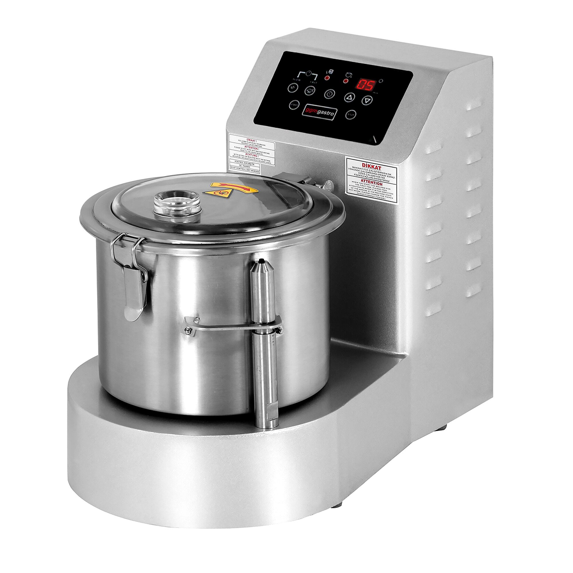 Cutter mélangeur - 15L - 900W - 400V - 750-1500tr/min