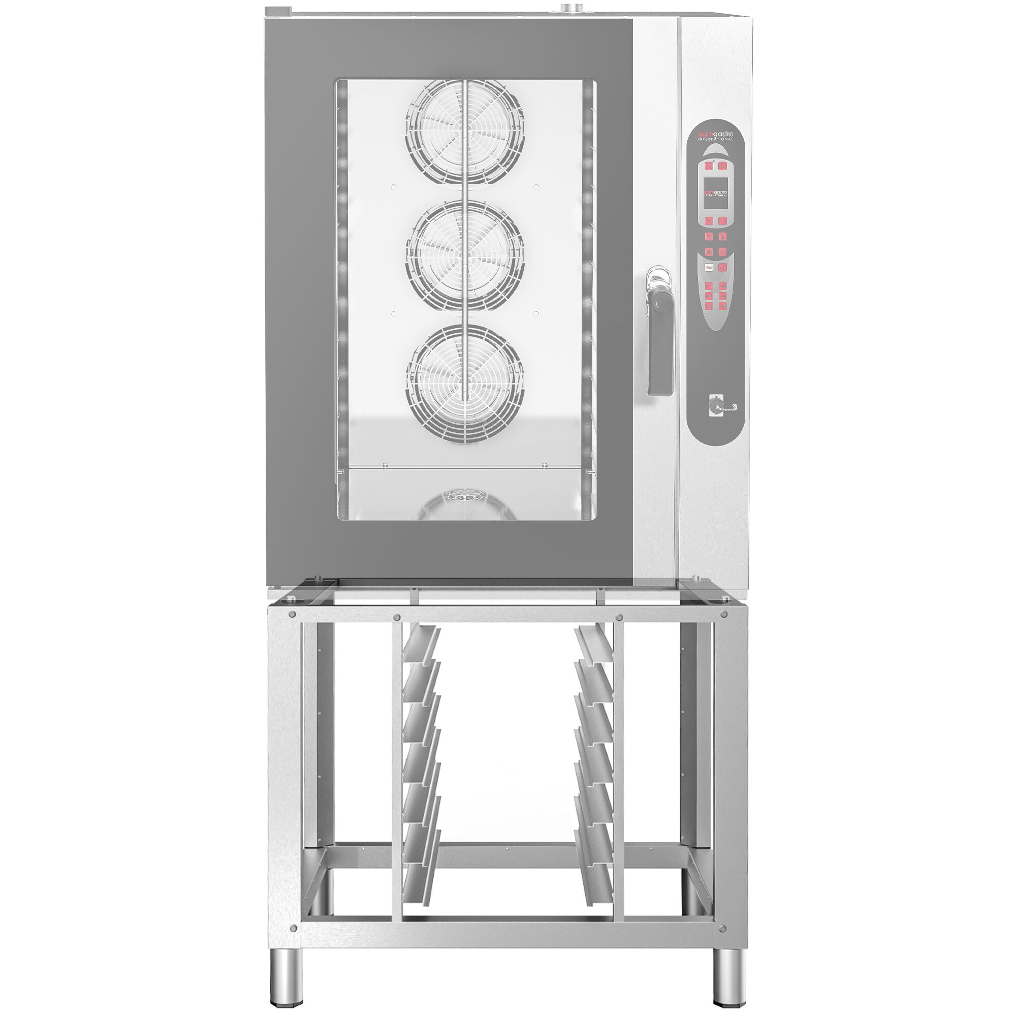 Stand - for Commercial Combi Oven - 7x GN 2/1 rails - 960x1050x800mm - Stainless Steel - for KDDV621N & KDDV1021N