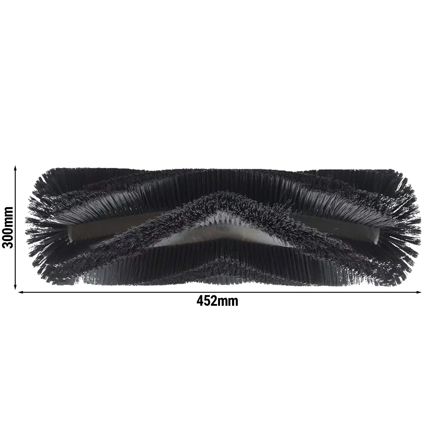 Brosse rouleau de rechange - pour balayeuse autoportée KMHK7500
