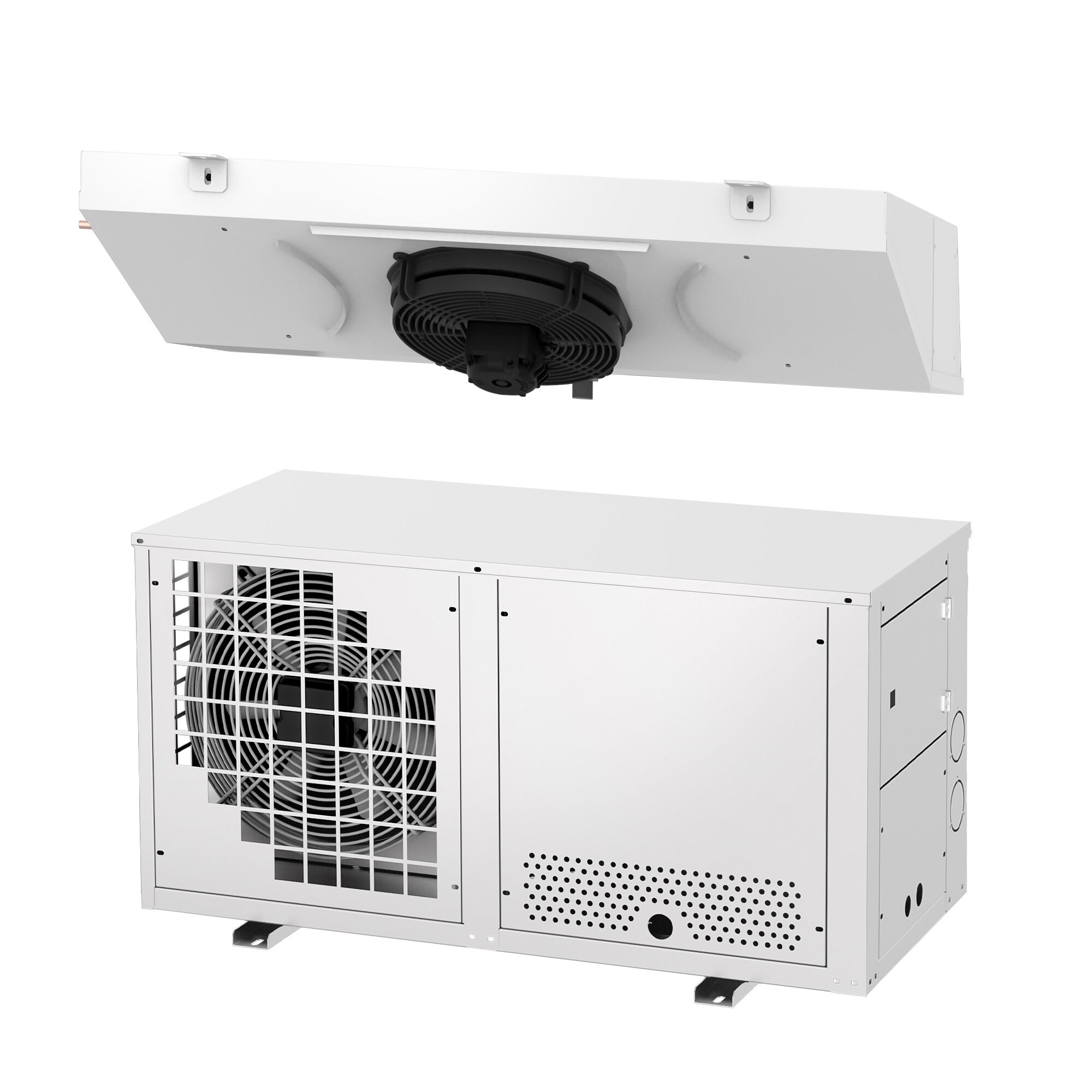 Groupe de froid bi‑bloc - pour volume max. 7,5m³ - Indice de protection IP 51 - 559W