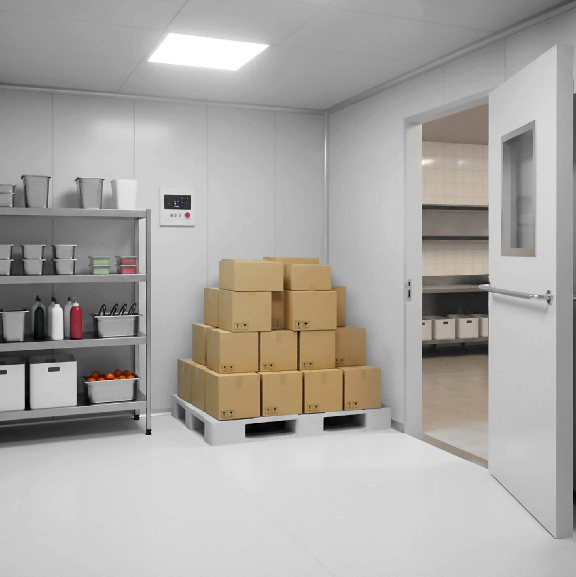 (3 pièces) Palette européenne EPAL en plastique – capacité de charge : 4000 kg – Gris