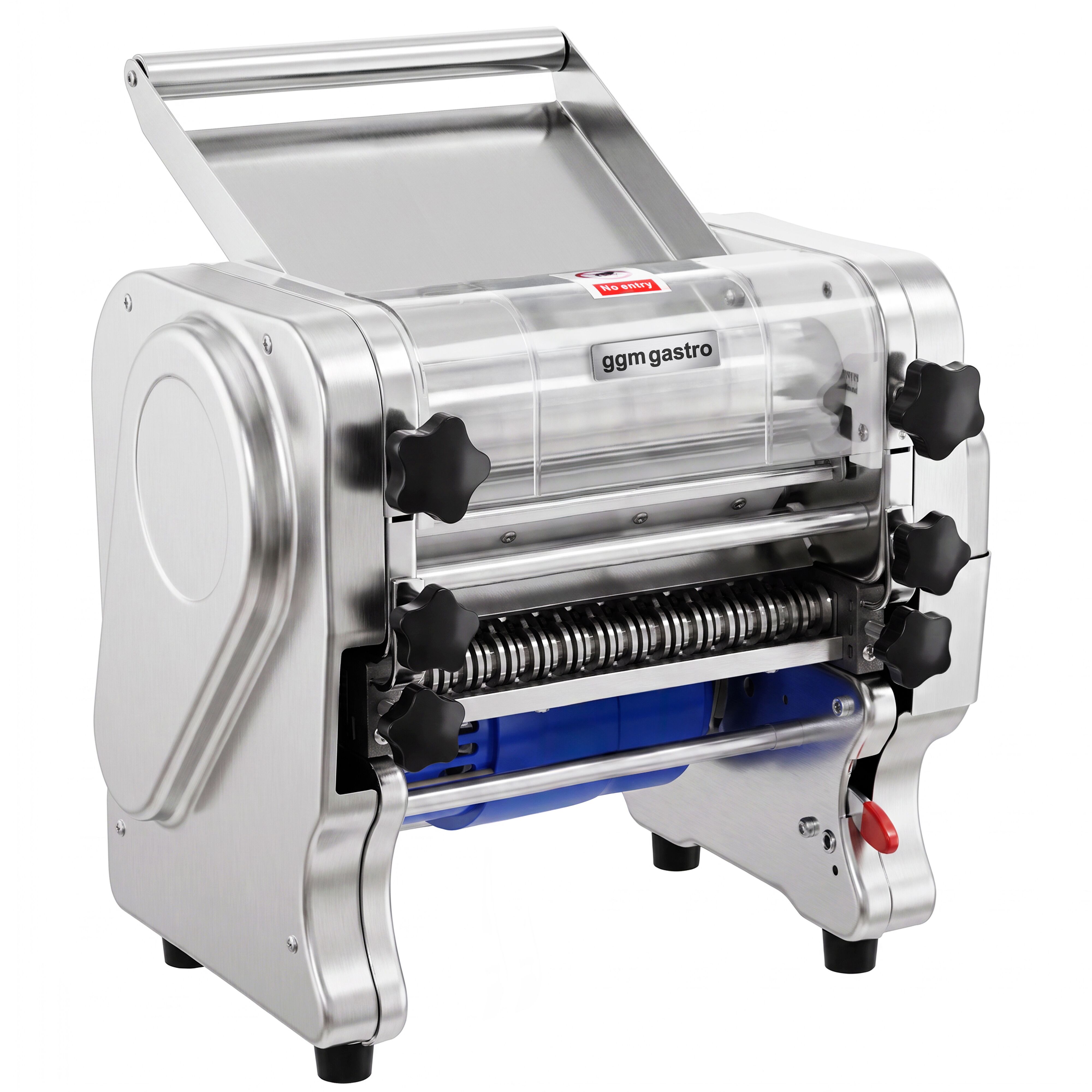 Elektryczna maszyna do makaronu z wałkiem do rozwałkowywania ciasta – długość wałka 240 mm – wydajność 8 kg/h